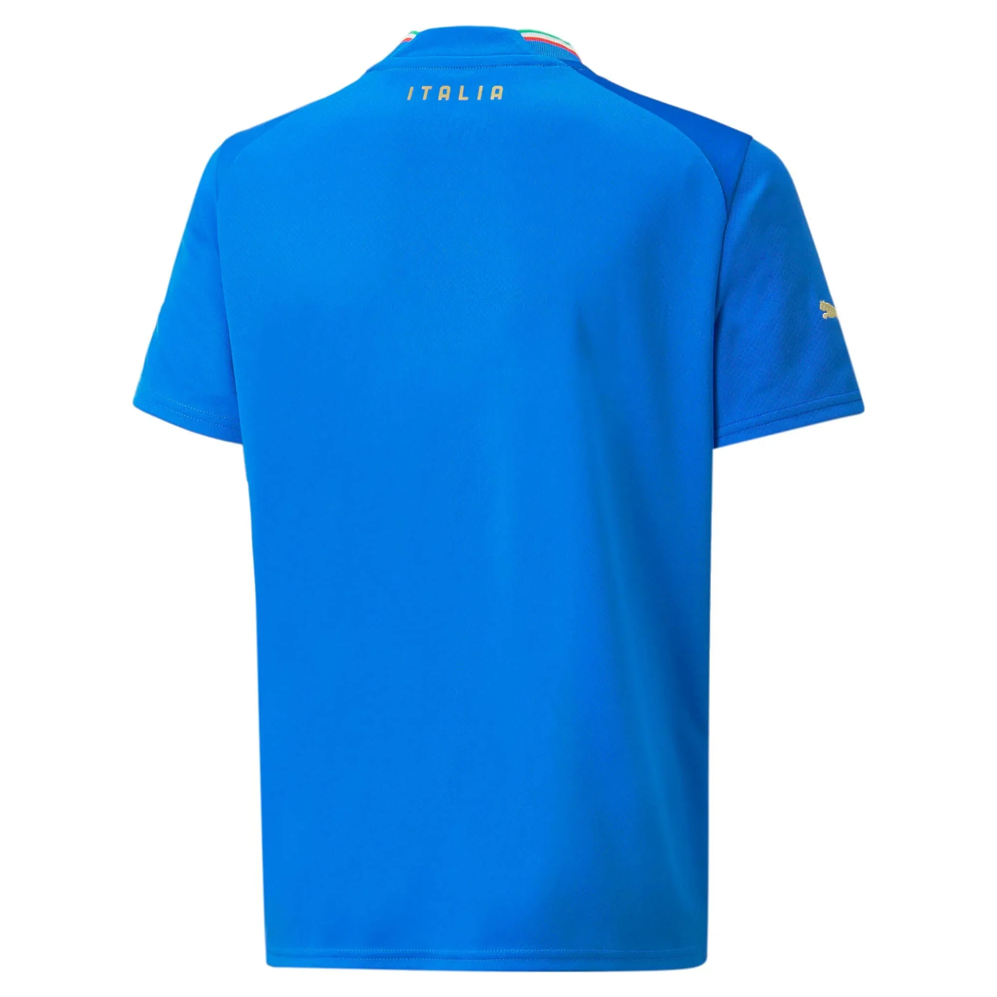 Puma 2022-23 Italy Home Youth Jersey Ignite Blue-Ultra Blue - Image 2