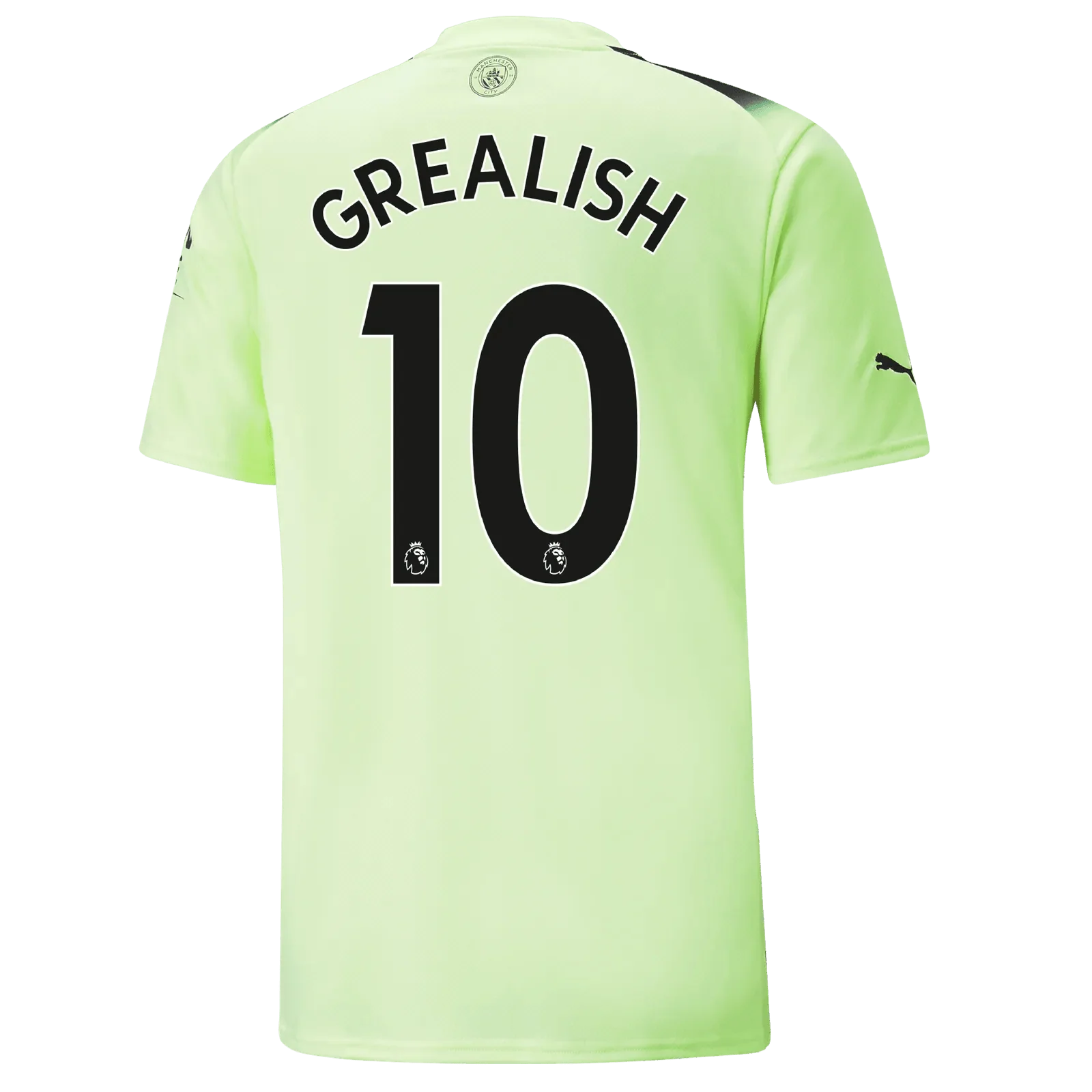 Puma 2022-23 Manchester City Third Jersey - Fizzy Light-Parisian Night - Image 2