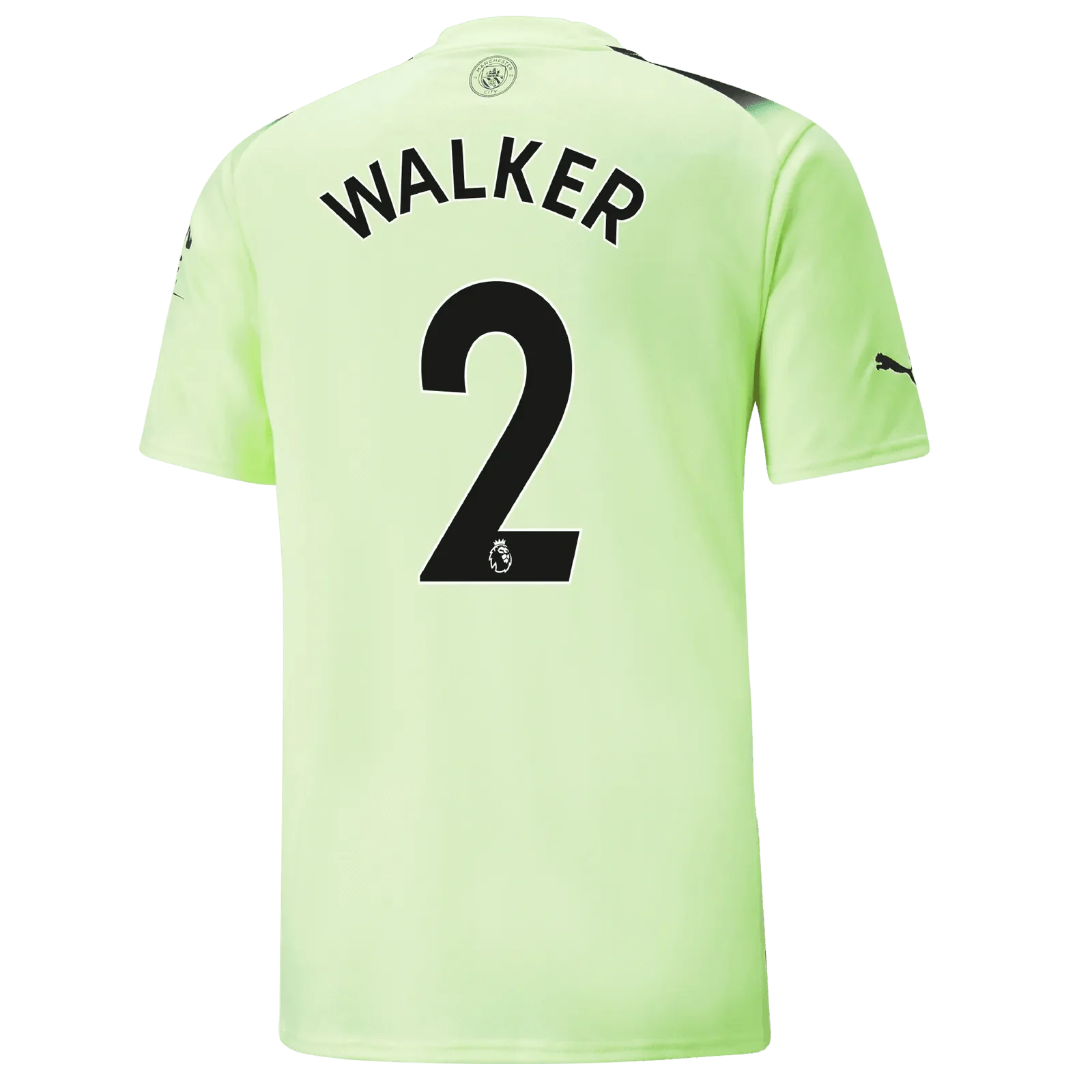 Puma 2022-23 Manchester City Third Jersey - Fizzy Light-Parisian Night - Image 5