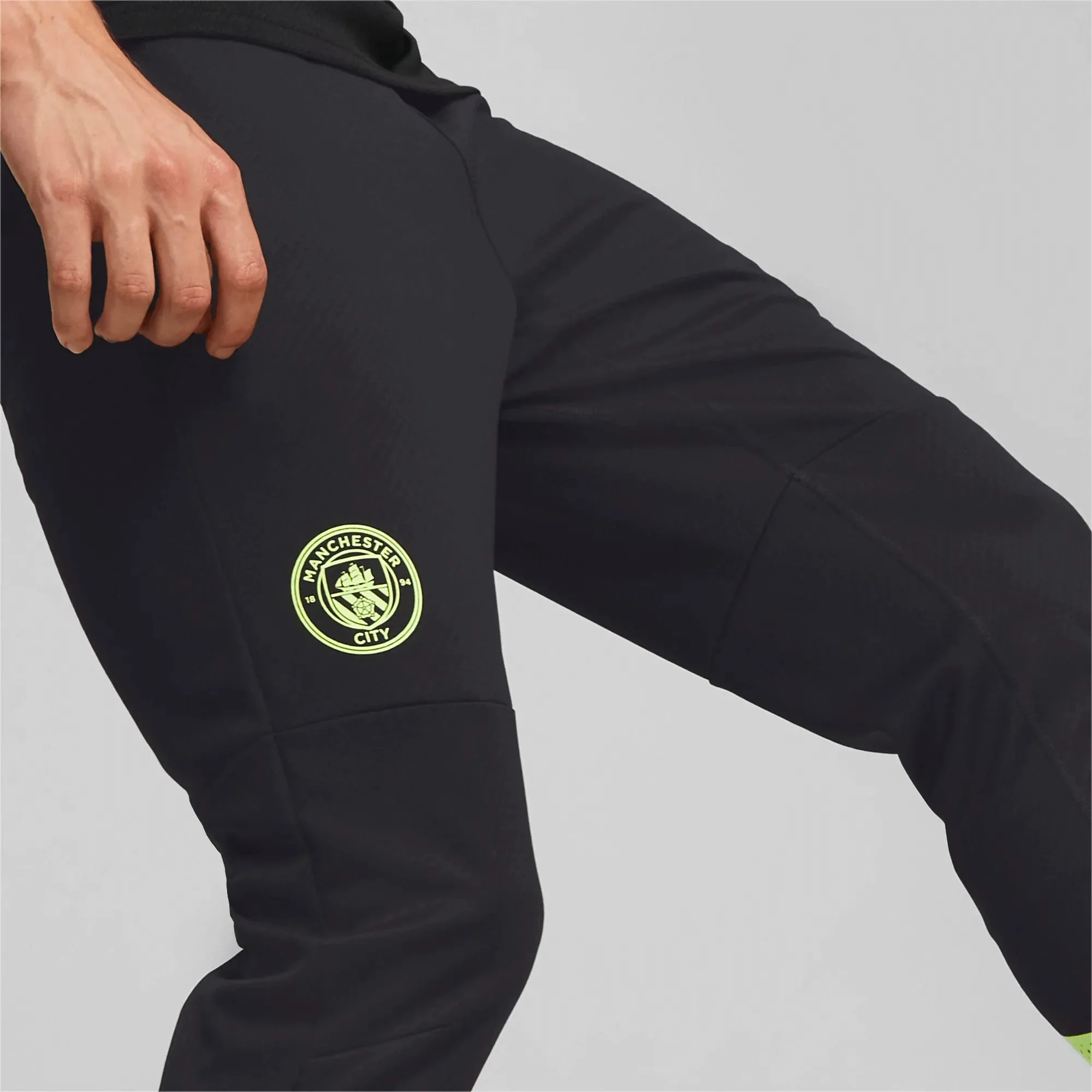 Puma 2022-23 Manchester City Training Pants Black - Image 5