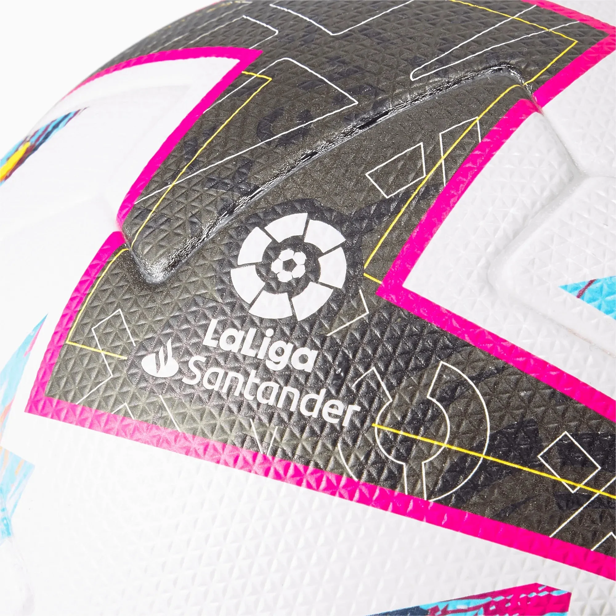 Puma 2022-23 Orbita La Liga FIFA Quality Pro Ball - White-Blue - Image 3