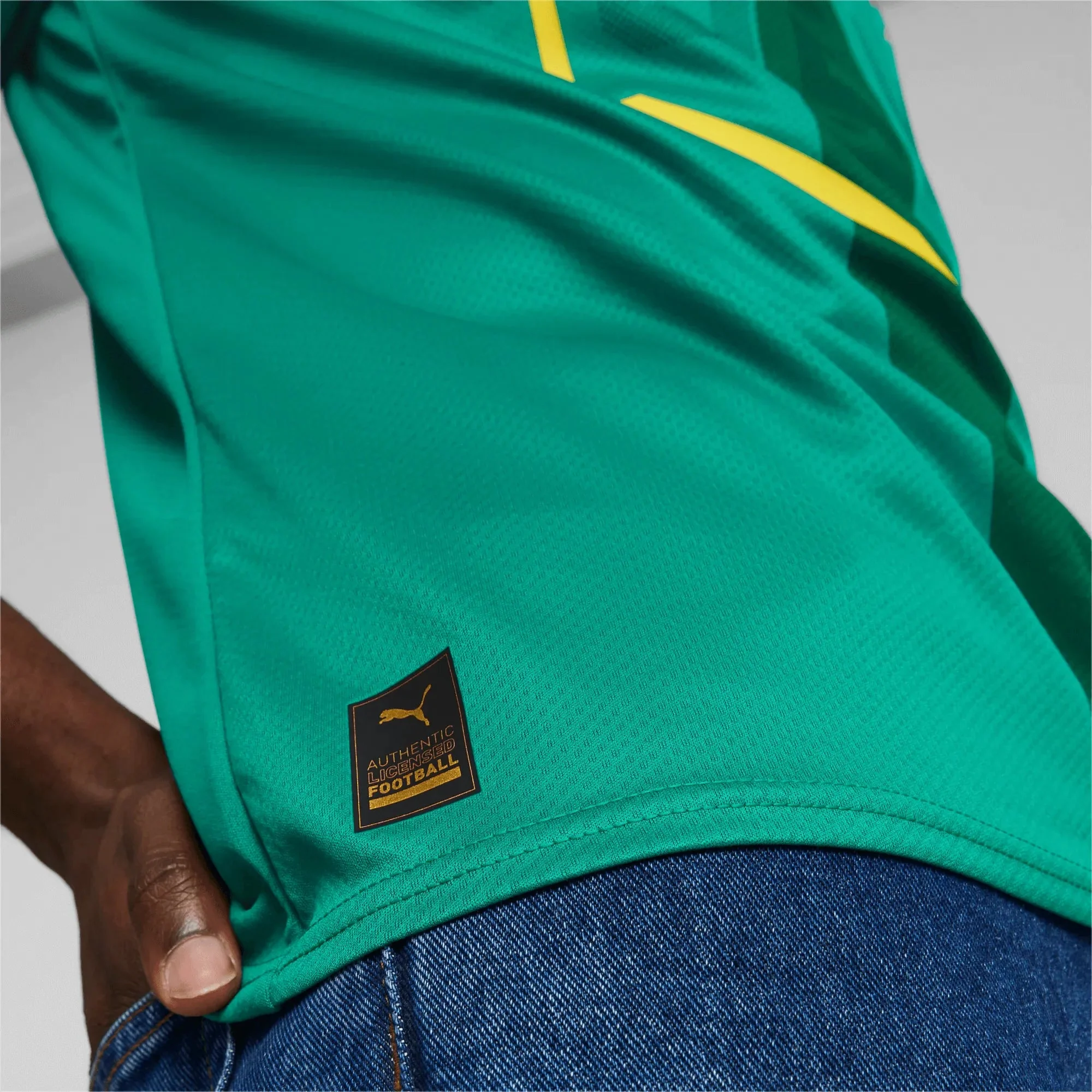 Puma 2022-23 Senegal Away Jersey Green - Image 5
