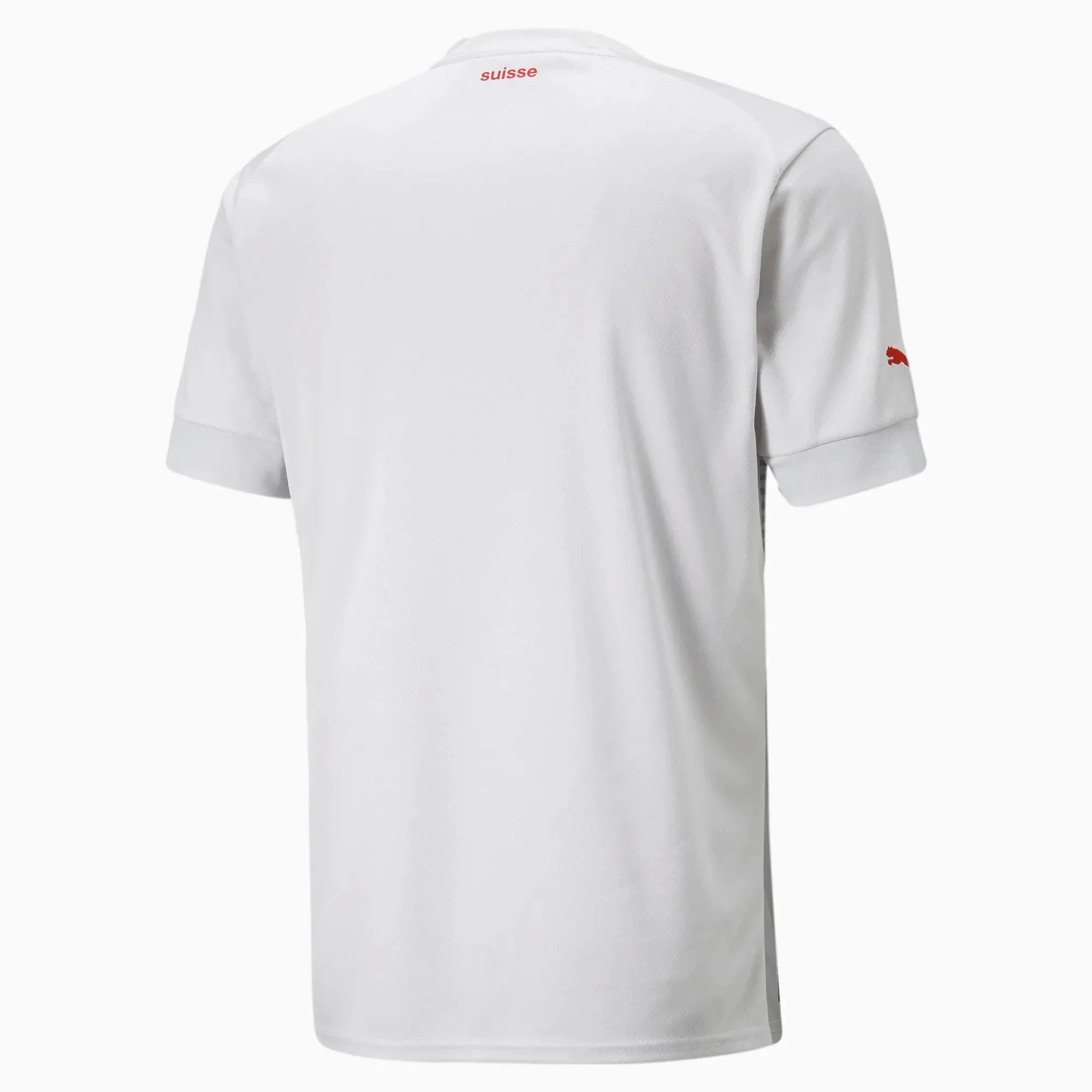 Puma 2022-23 Switzerland Away Jersey White-Red - Image 2