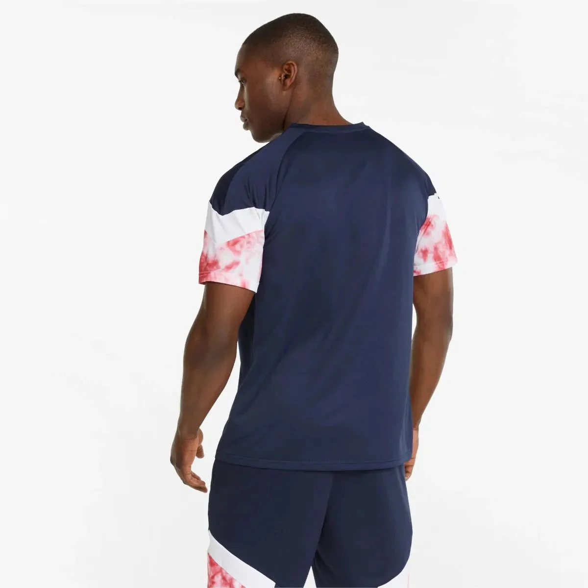 Puma 2022 Chivas Iconic MCS Tee - Navy-White-Red - Image 4