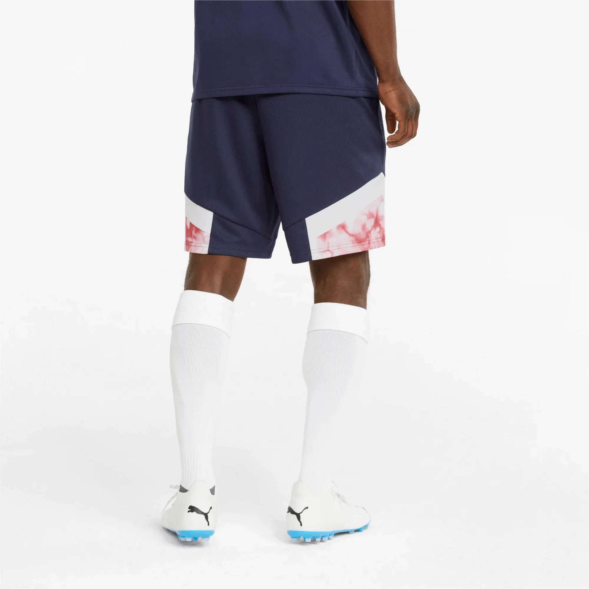Puma 2022 Chivas Iconic Mesh Shorts - Navy-White-Red - Image 4