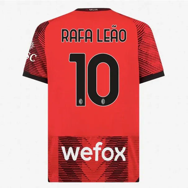 Puma 2023-24 AC Milan Men's Stadium Home Jersey - Image 3