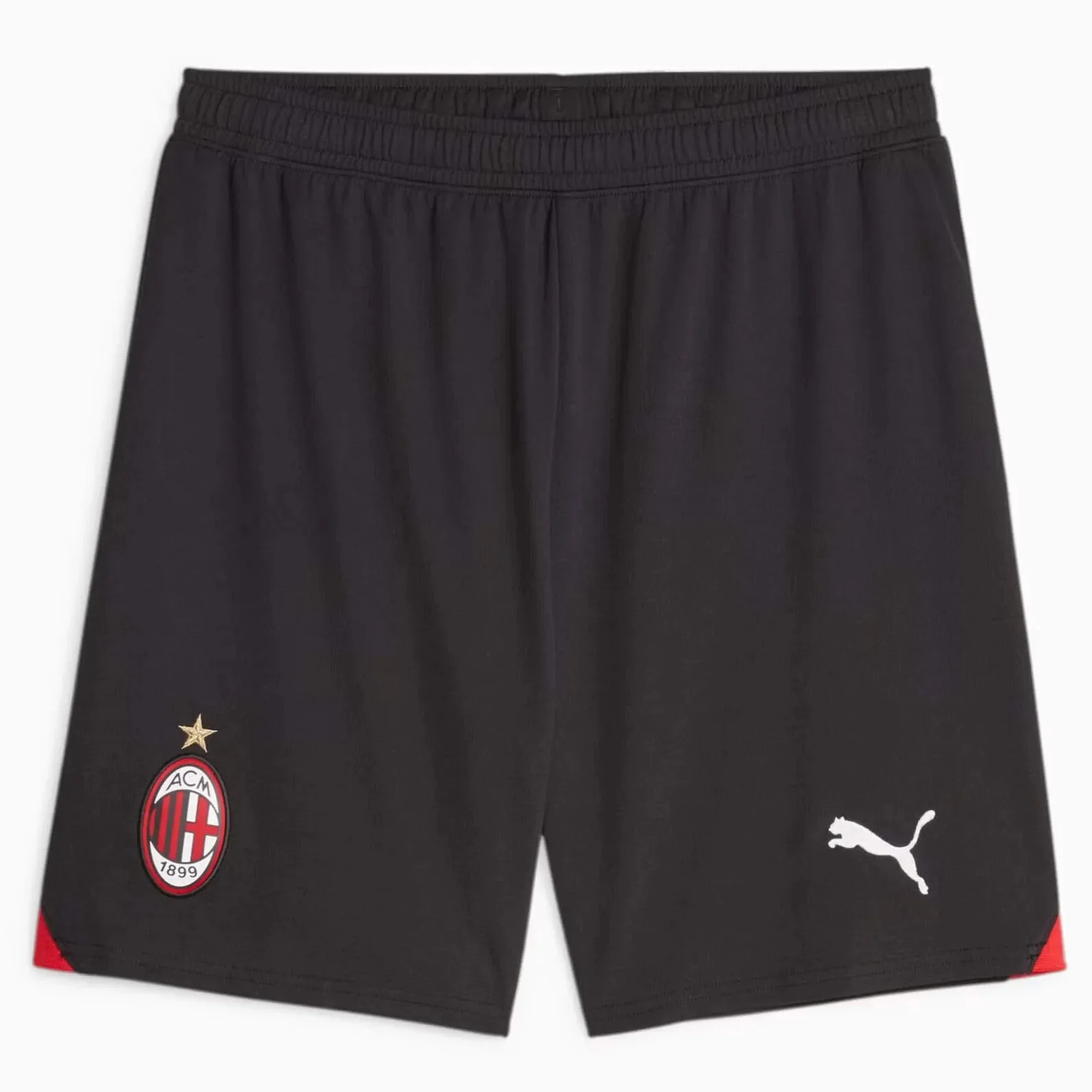 Puma 2023-24 AC Milan Men's Stadium Home Shorts