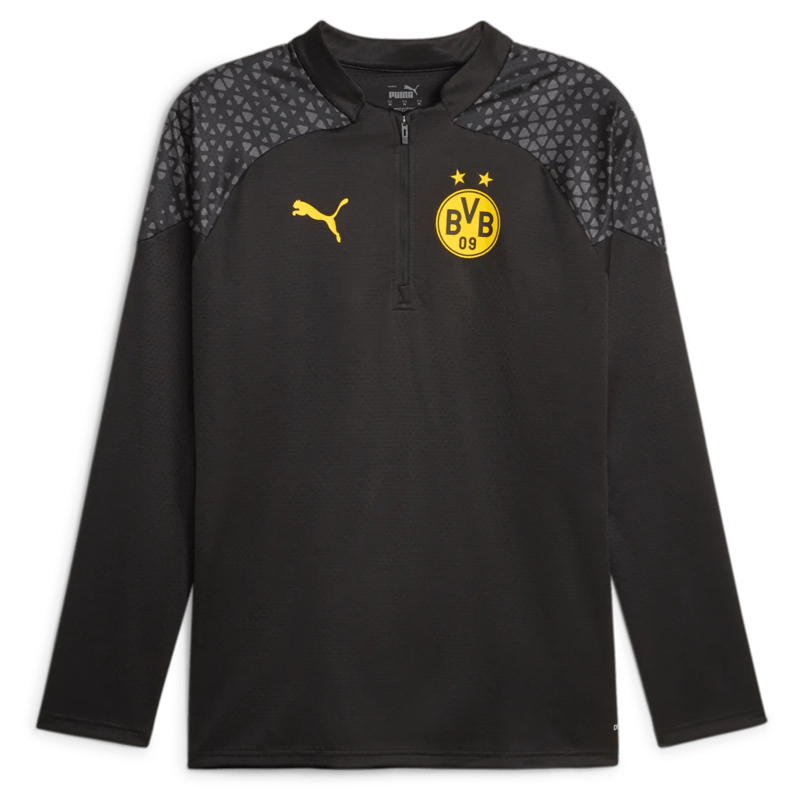 Puma 2023-24 Borussia Dortmund Men's Quarter-Zip Training Top