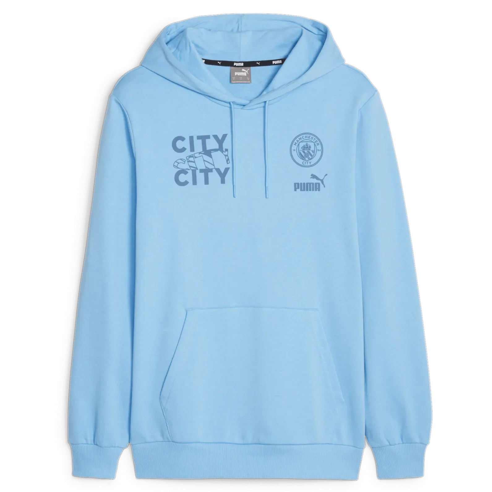 Puma 2023-24 Manchester City Men's Ftbl Core Graphic Hoody