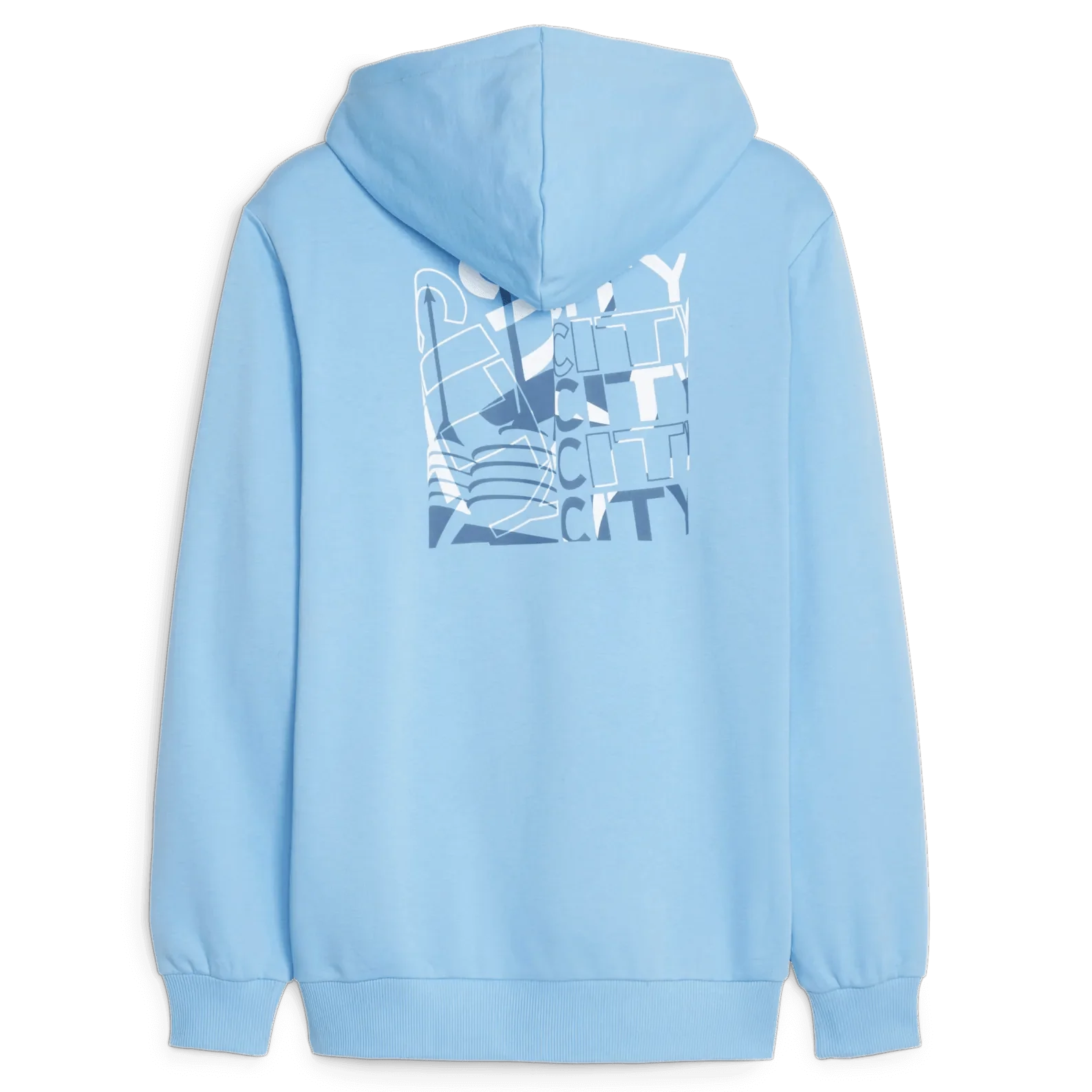 Puma 2023-24 Manchester City Men's Ftbl Core Graphic Hoody - Image 2