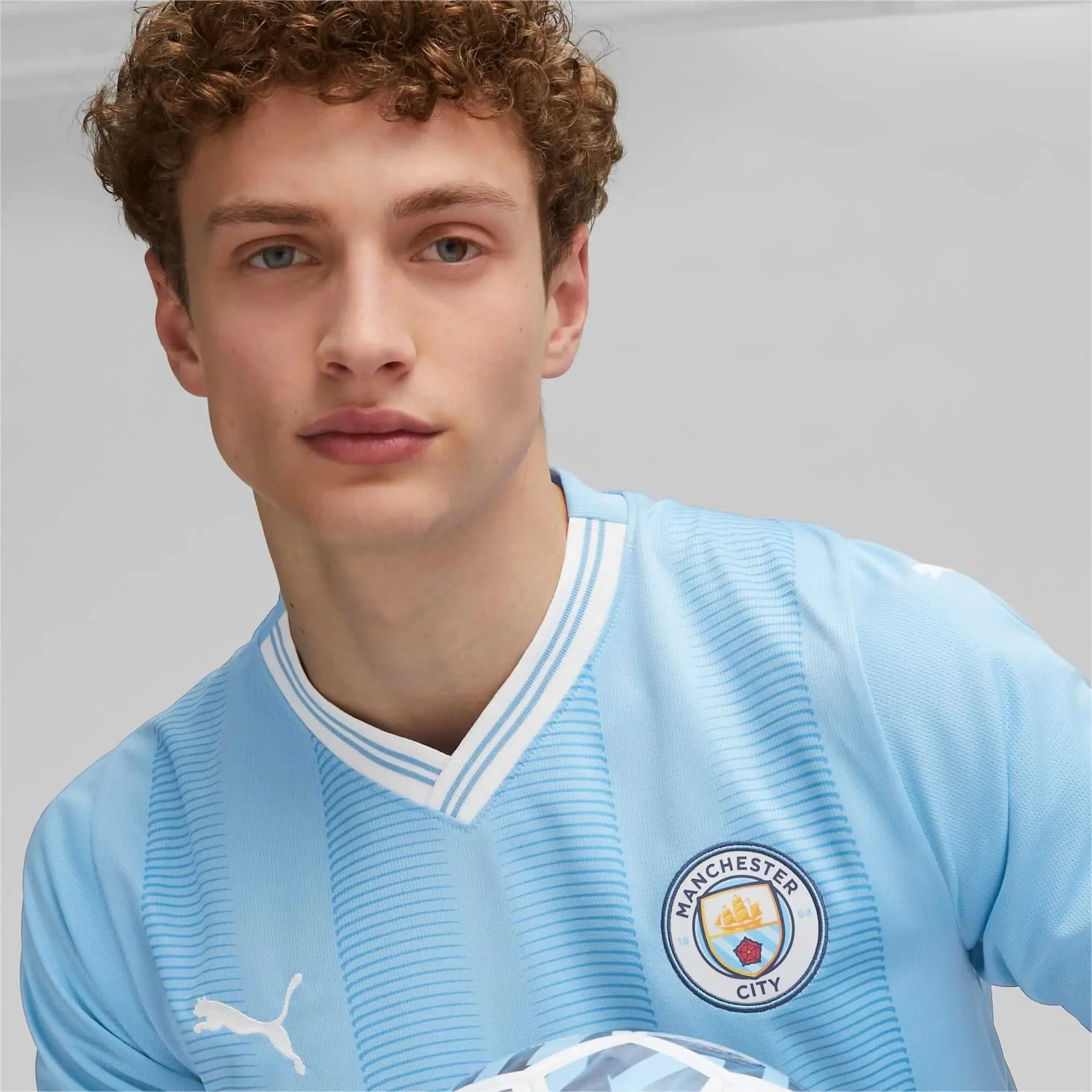Puma 2023-24 Manchester City Men's Stadium Home Jersey - Image 11