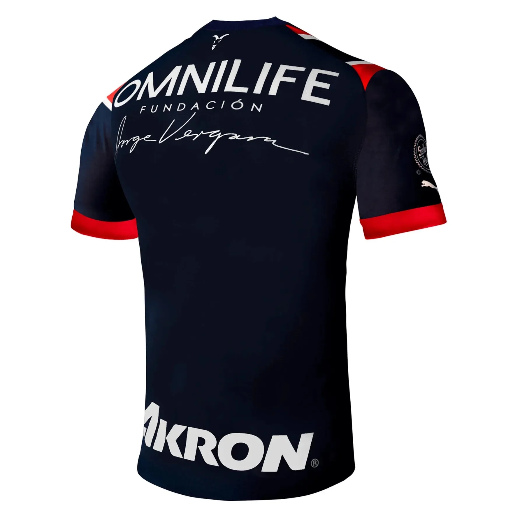 Puma 2023 Chivas Third Jersey - Red-White-Navy - Image 3