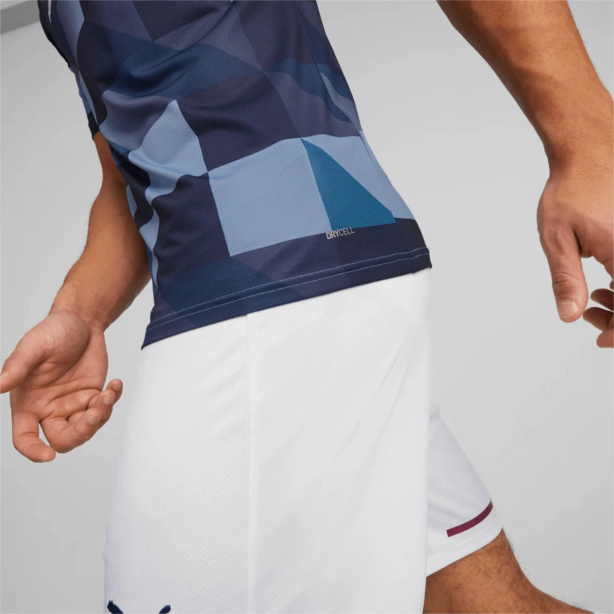 Puma 2023 Manchester City Pre-Match Jersey - Light Blue-Navy - Image 6