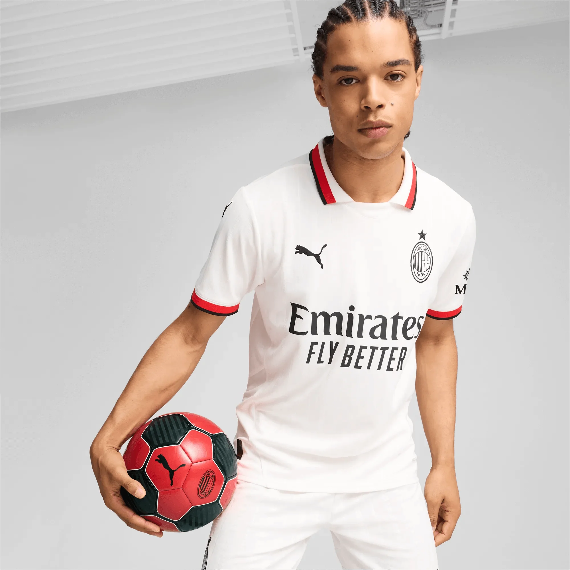 Puma 2024-25 AC Milan Men's Stadium Away Jersey - Image 3