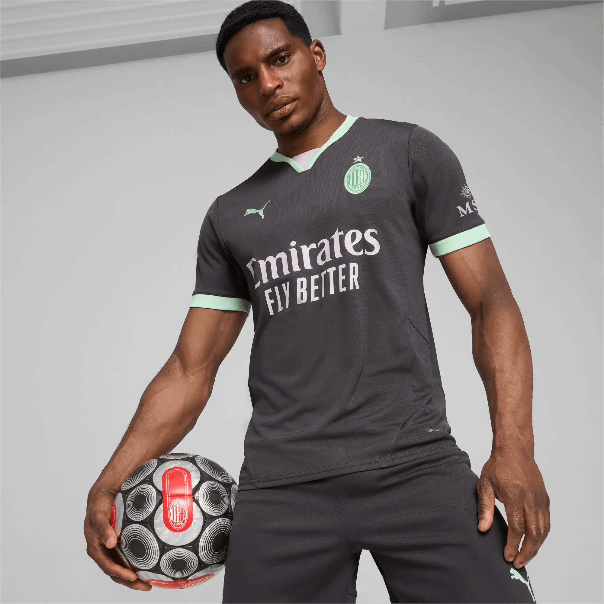 Puma 2024-25 AC Milan Men's Stadium Third Jersey - Image 3