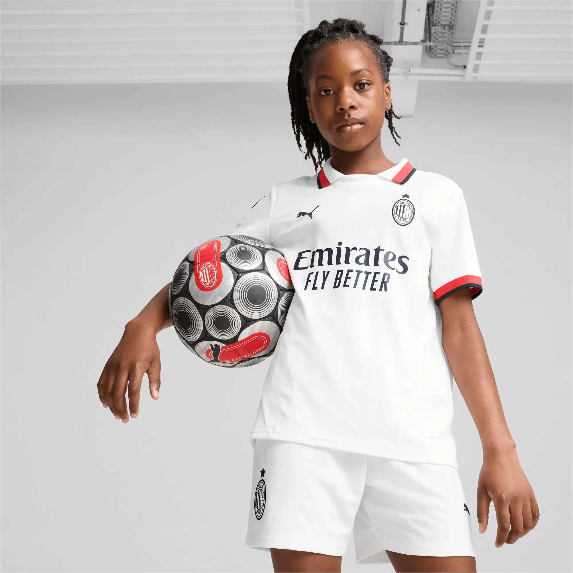 Puma 2024-25 AC Milan Youth Stadium Away Jersey - Image 3