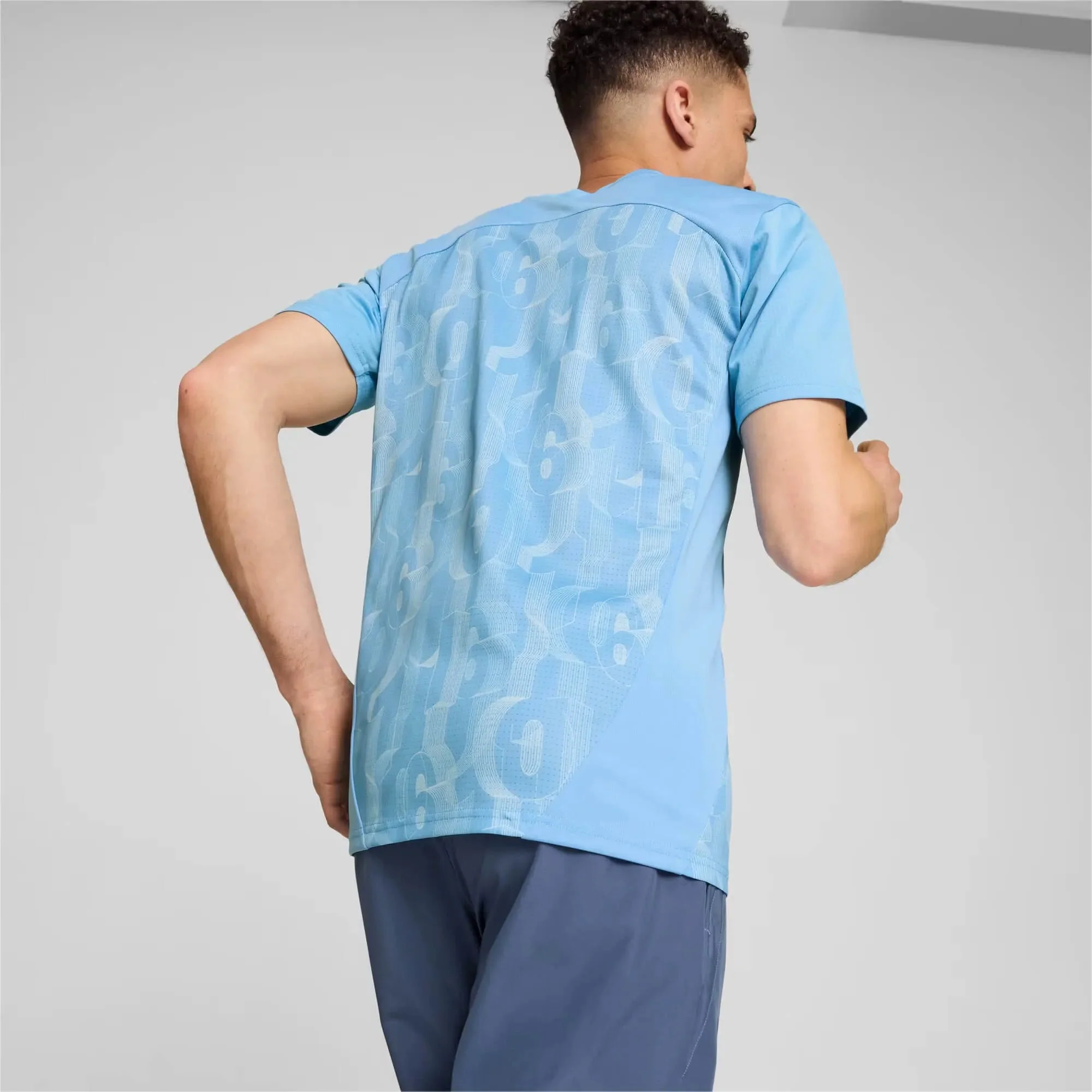 Puma 2024-25 Manchester City Men's Pre-Match Jersey - Image 4