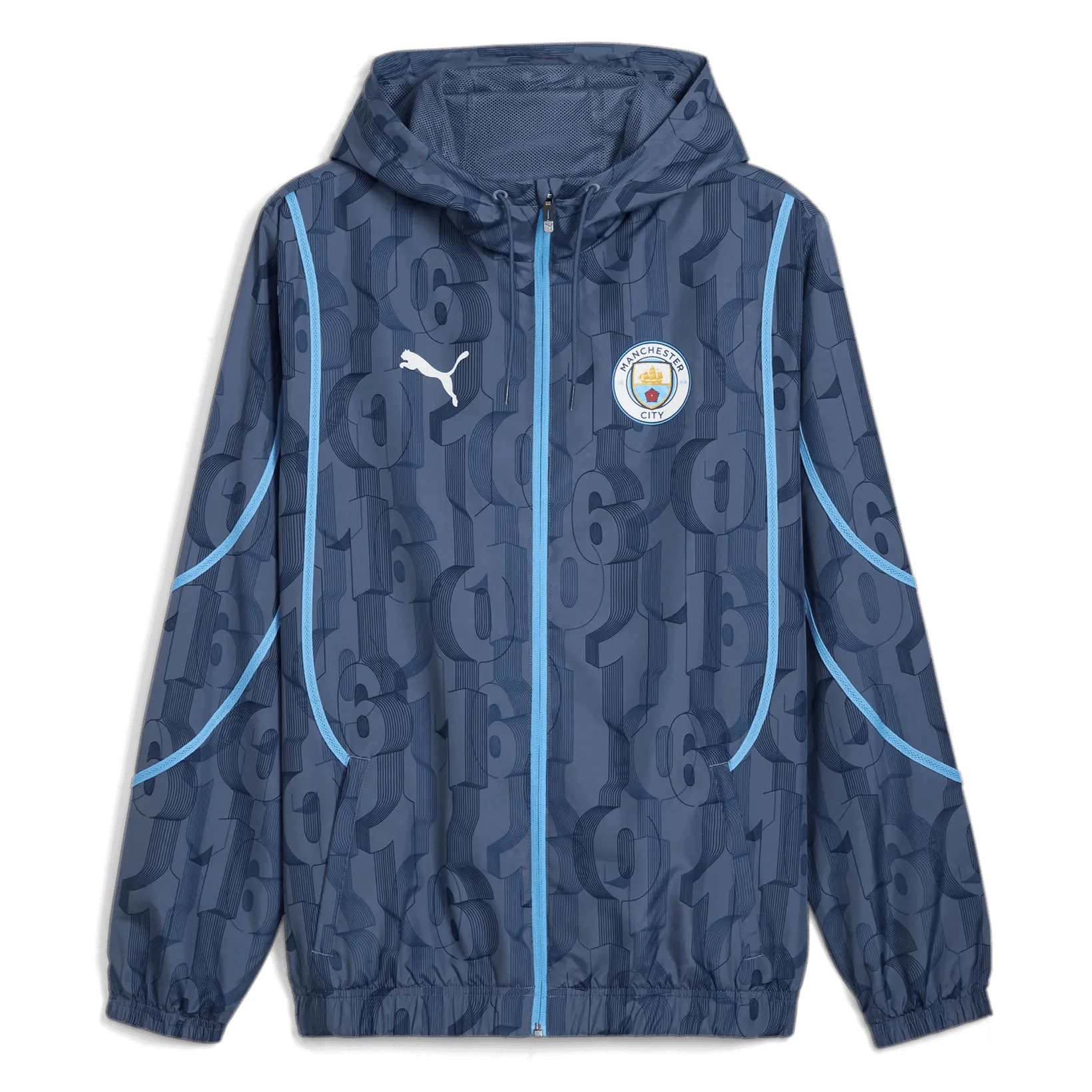 Puma 2024-25 Manchester City Men's Pre-Match Woven Jacket