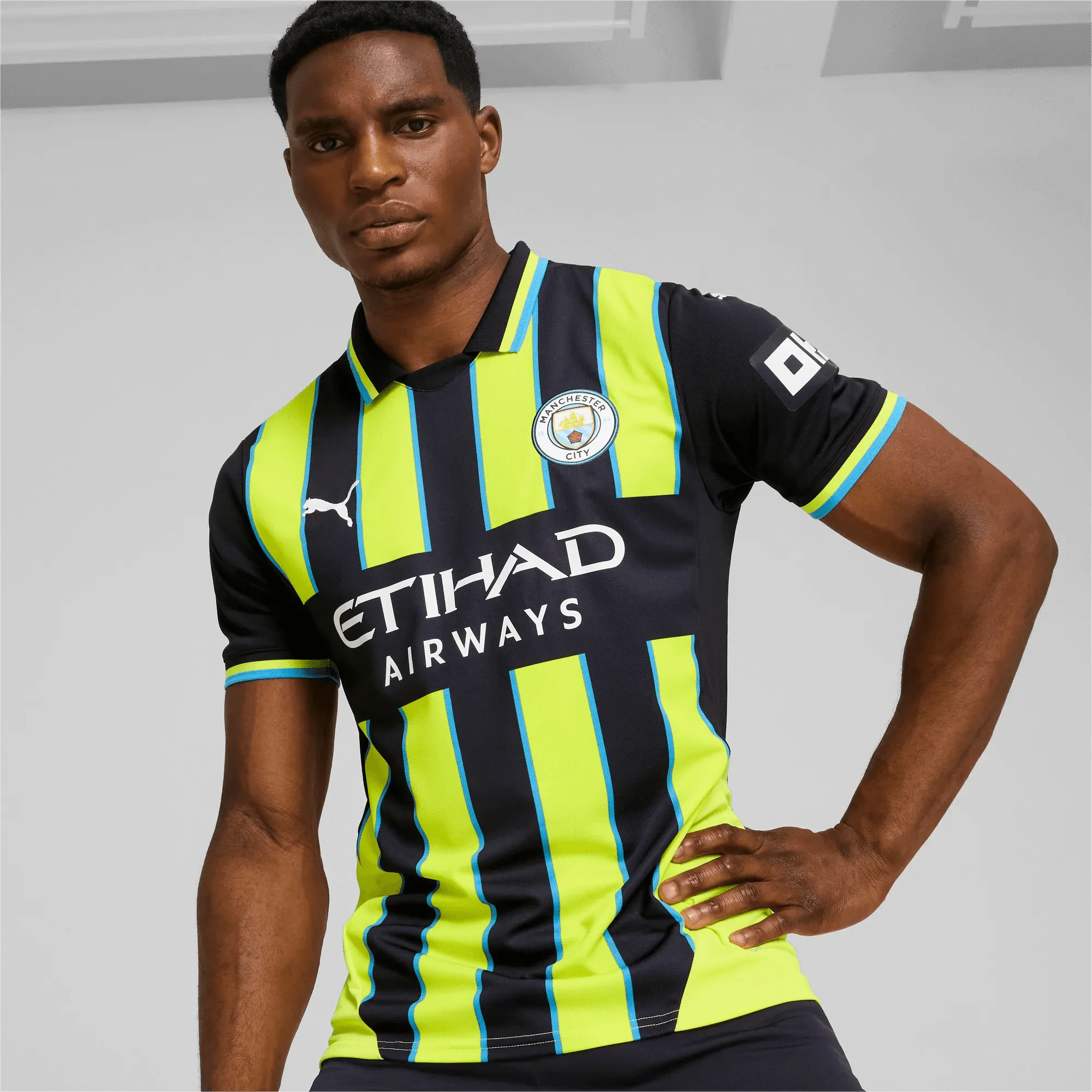 Puma 2024-25 Manchester City Men's Stadium Away Jersey - Image 4