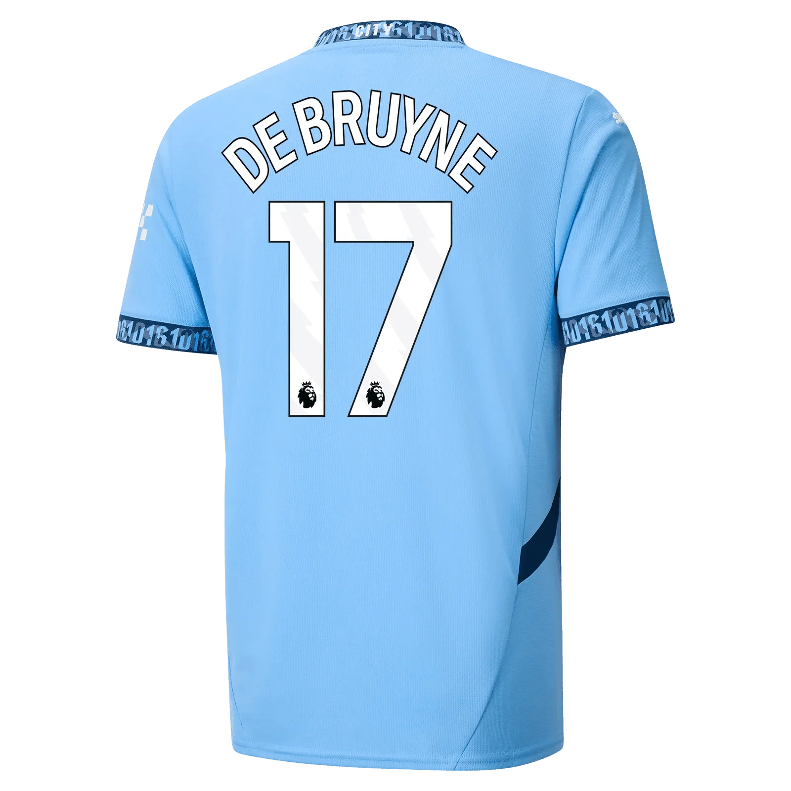 Puma 2024-25 Manchester City Youth Stadium Home Jersey - Image 9