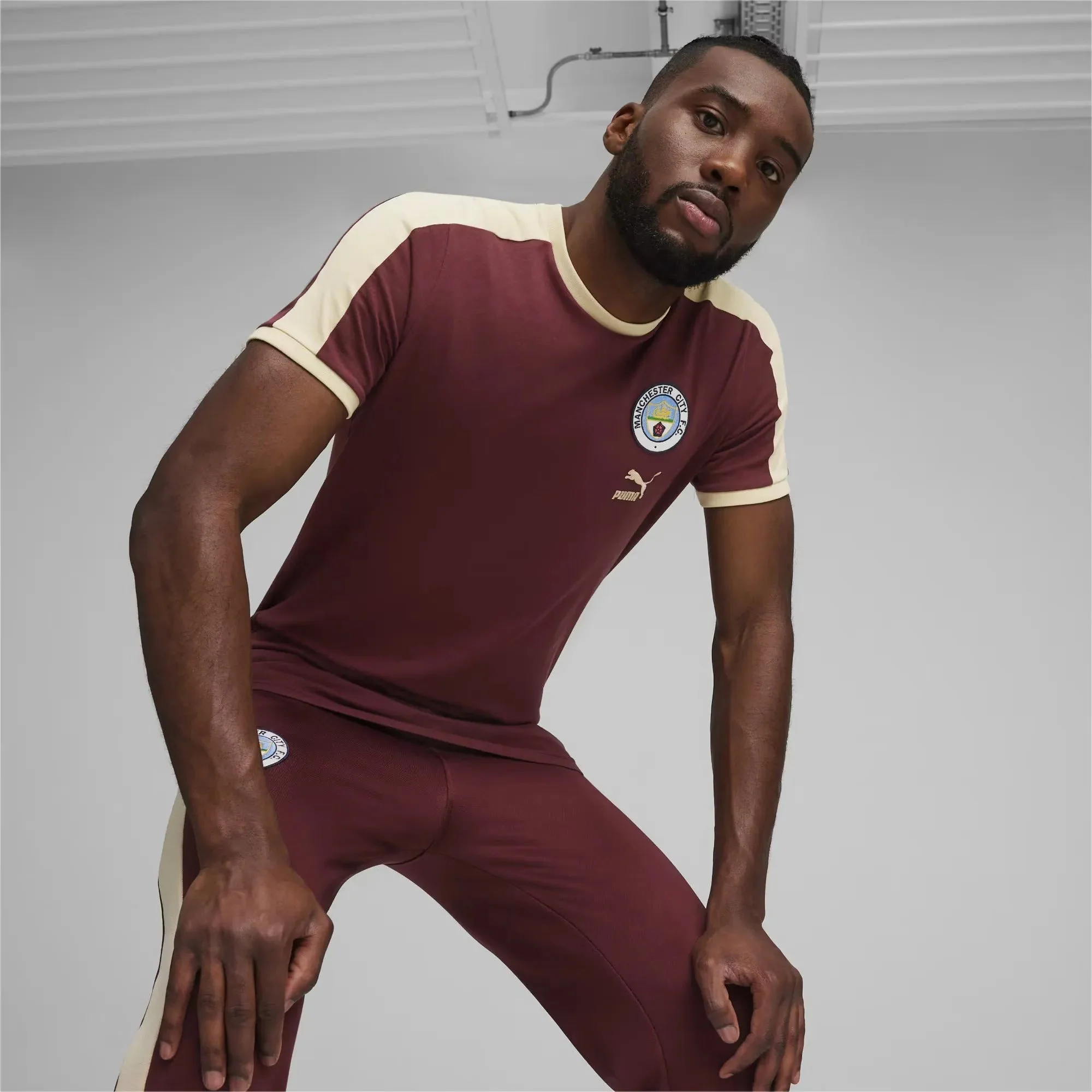 Puma 2024 Manchester City Men's Heritage T7 Tee - Image 2