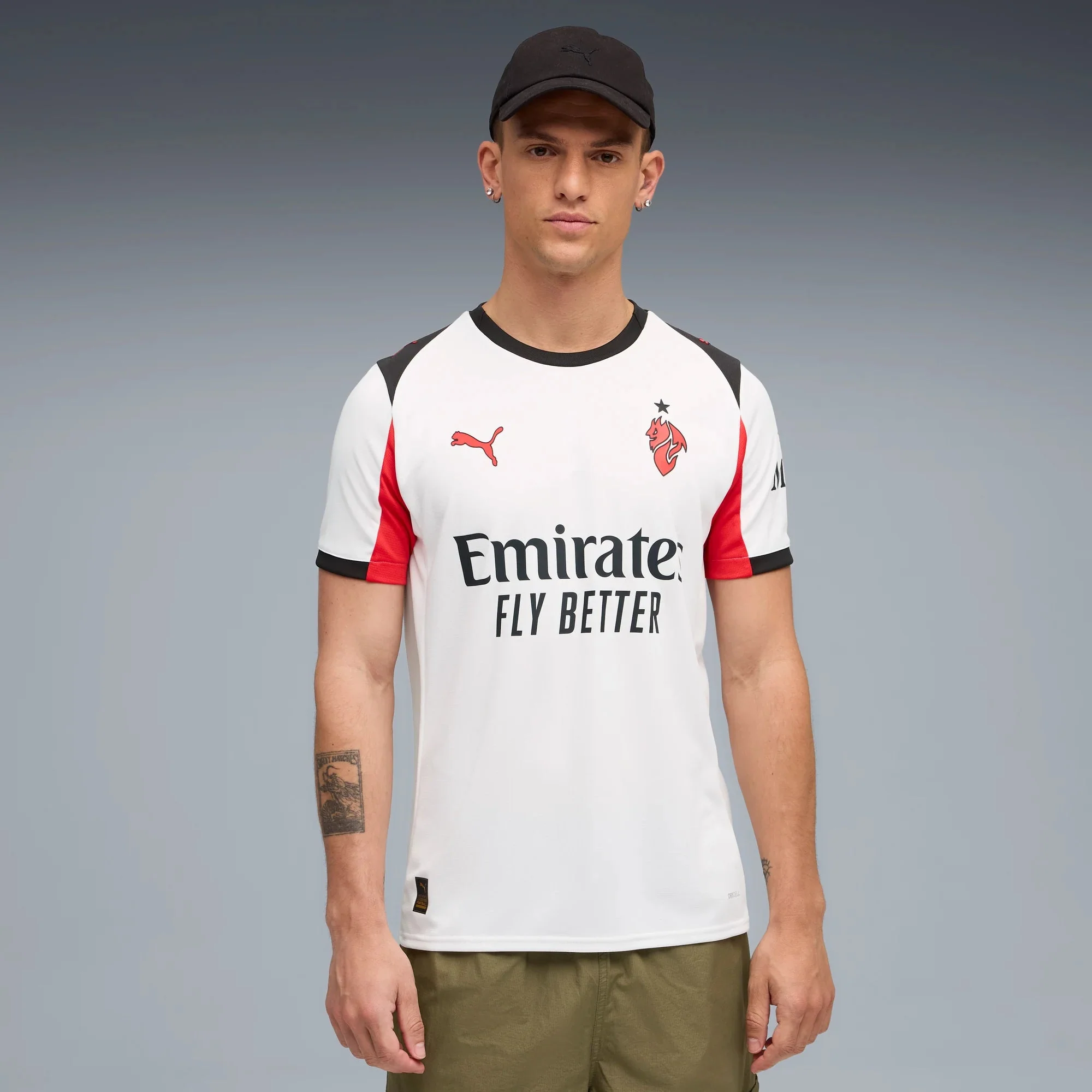 Puma 2025-26 AC Milan Men's Stadium Away Soccer Jersey - Image 3