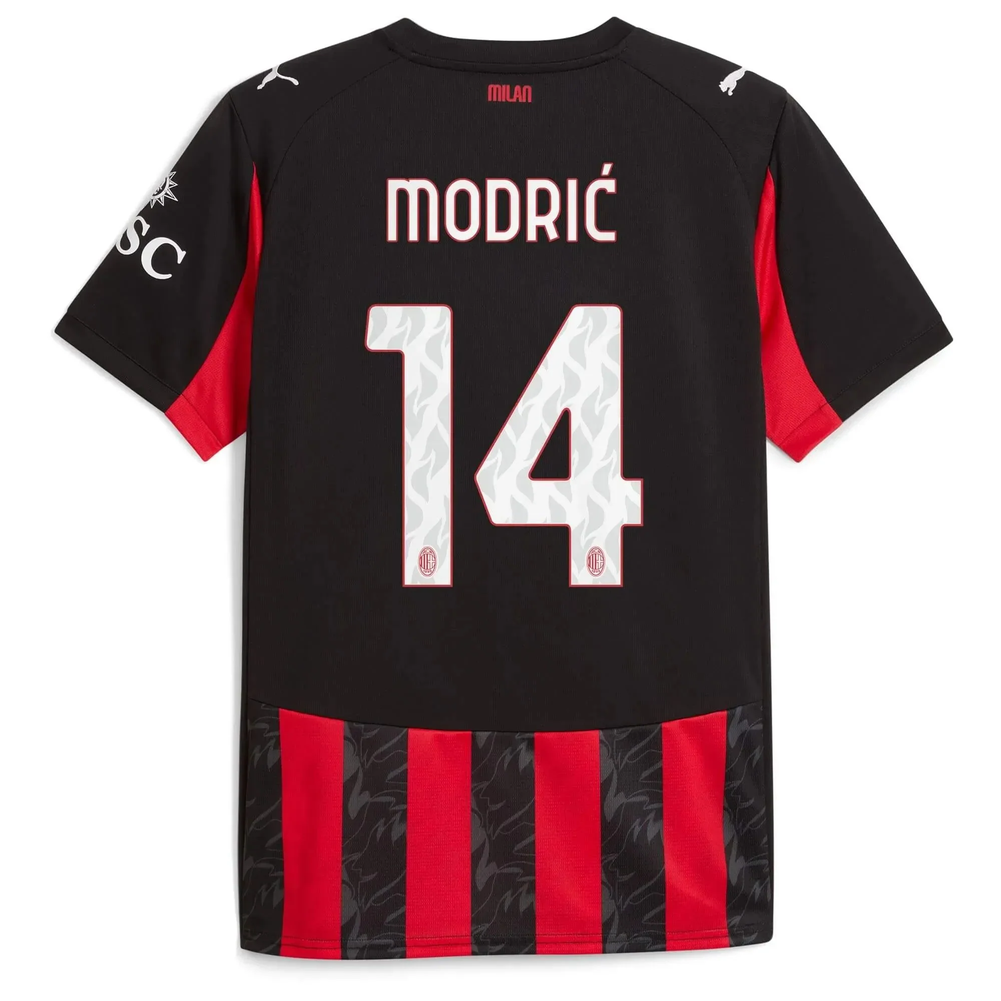 Puma 2025-26 AC Milan Women's Stadium Home Soccer Jersey - Image 7