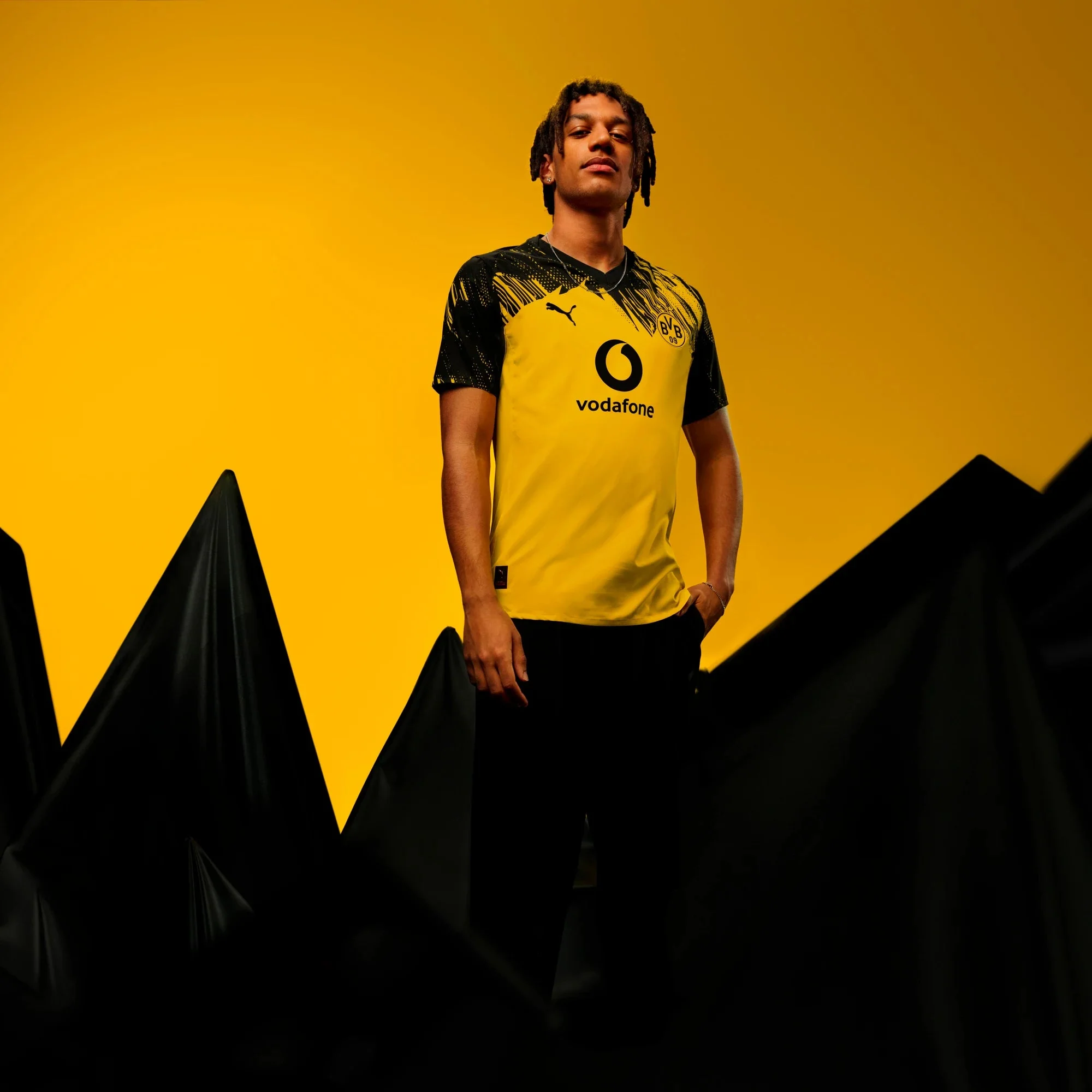 Puma 2025-26 Borussia Dortmund Men's Stadium Home Soccer Jersey - Image 7