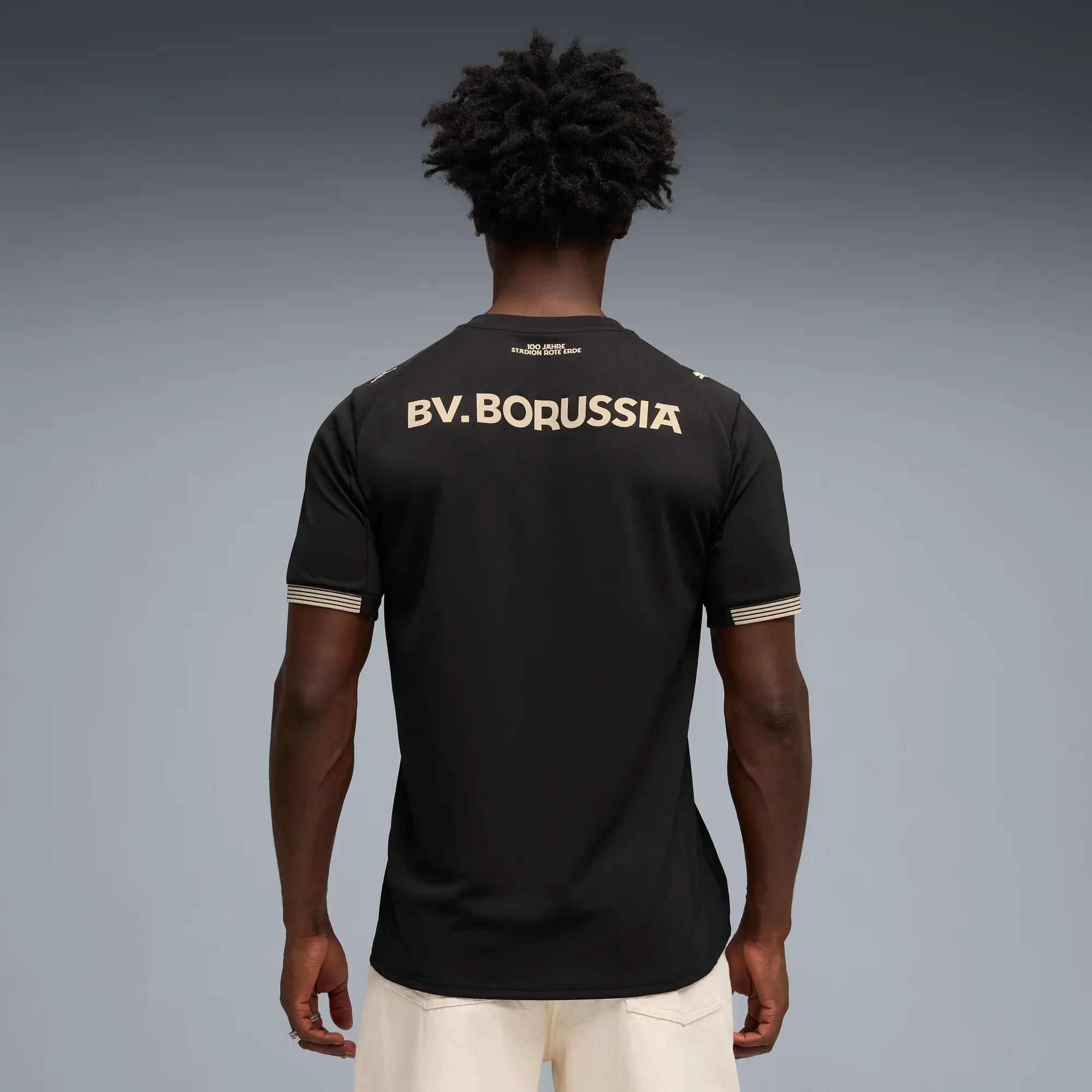 Puma 2025-26 Borussia Dortmund Men's Stadium Special Edition Soccer Jersey - Image 4