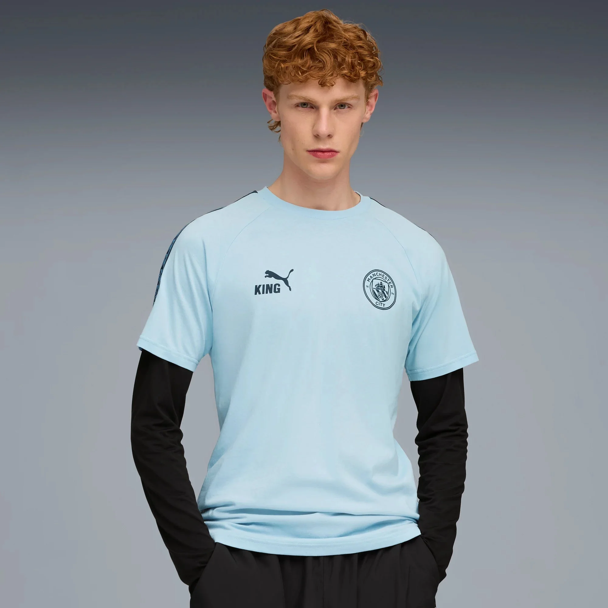 Puma 2025-26 Manchester City Men's KING Tee - Image 3