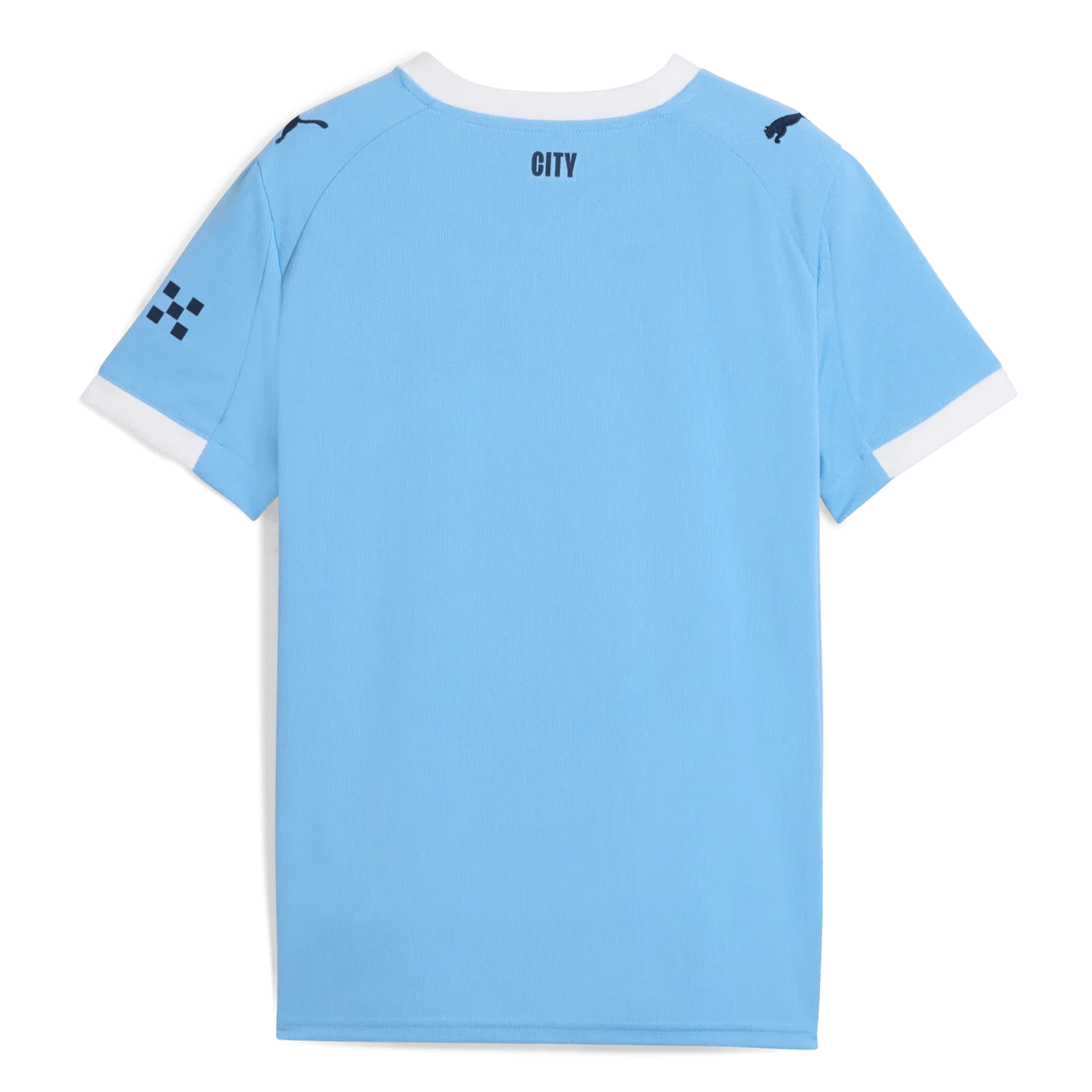 Puma 2025-26 Manchester City Youth Stadium Home Soccer Jersey - Image 2