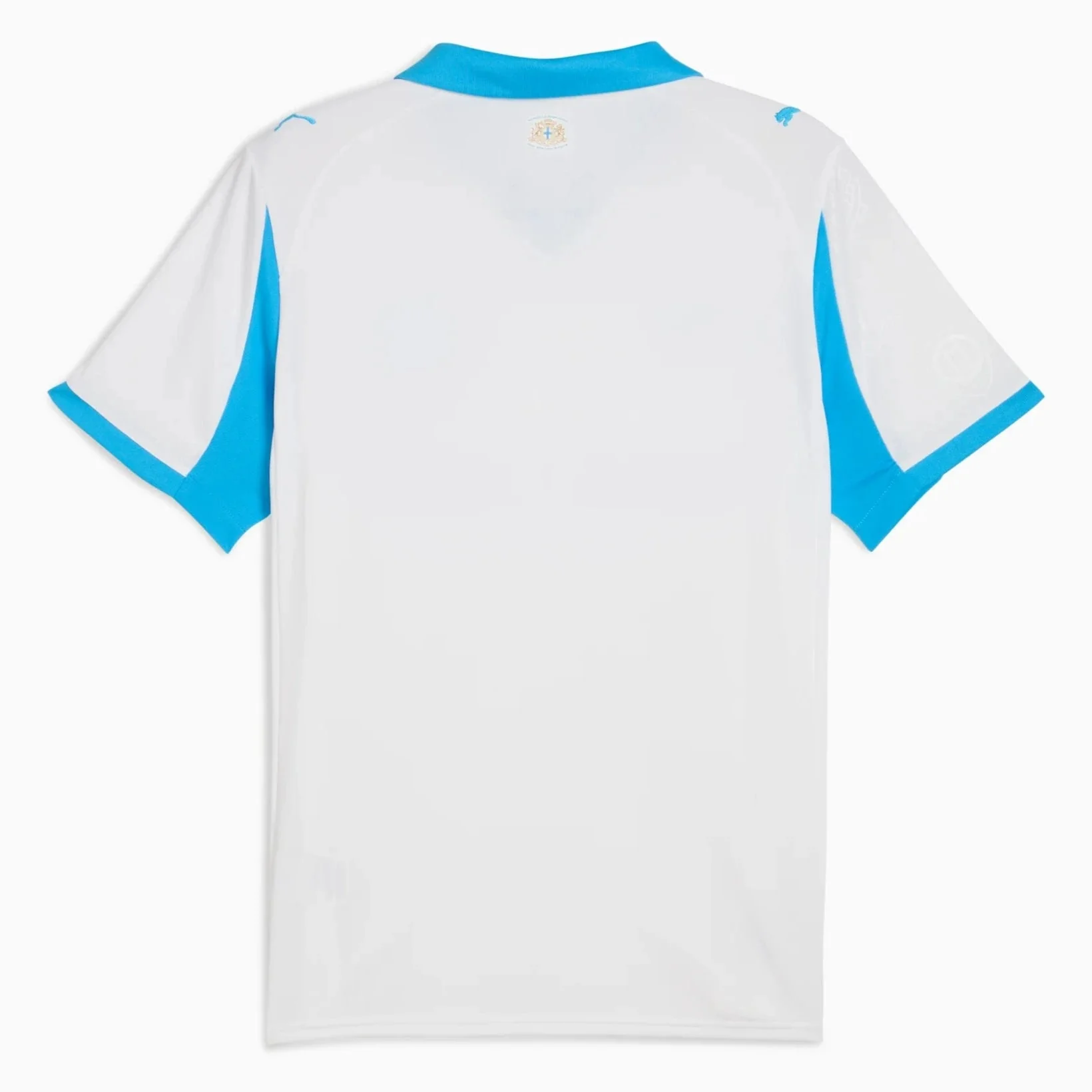 Puma 2025-26 Olympique de Marseille Men's Stadium Home Soccer Jersey - Image 2
