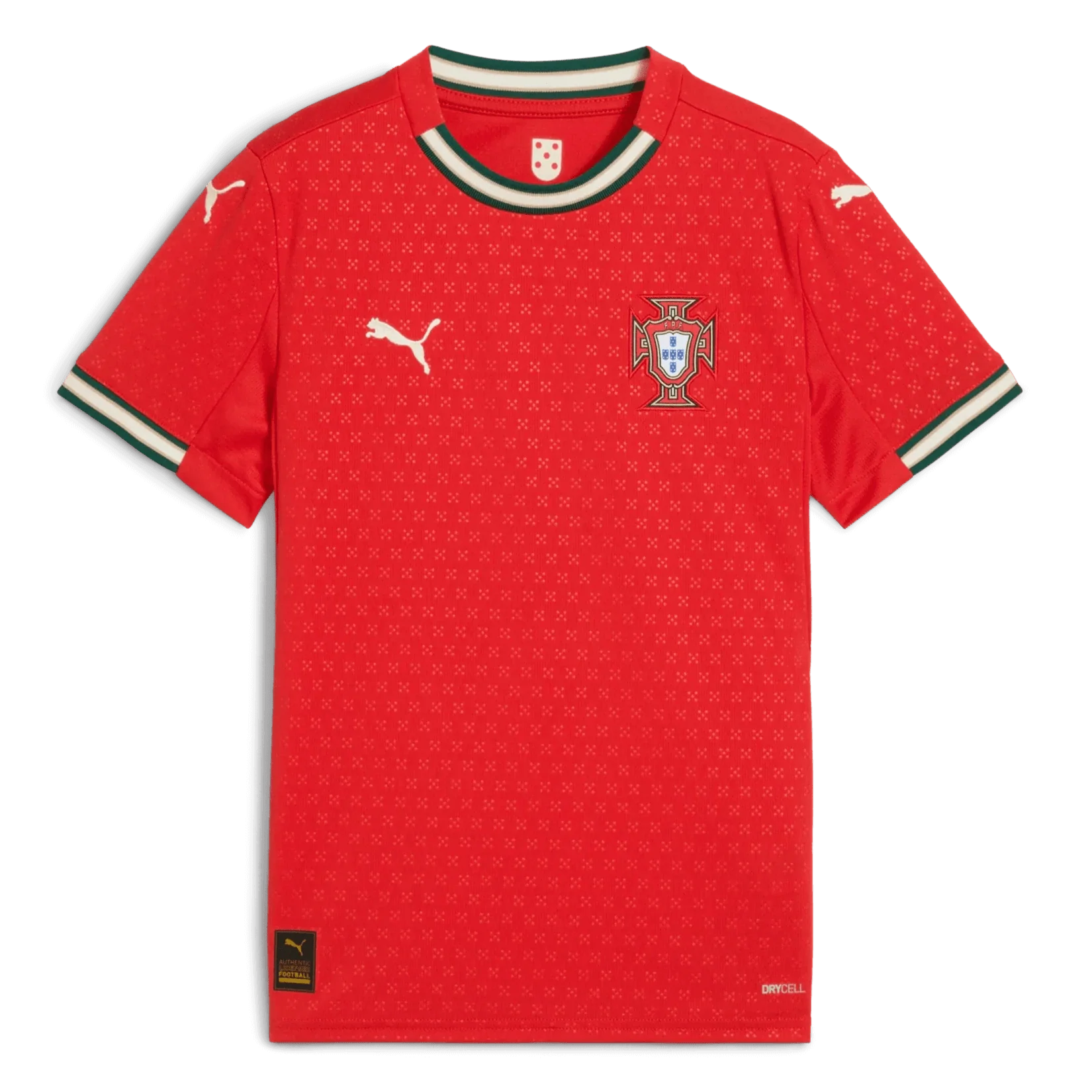 Puma 2025-26 Portugal Youth Stadium Home Jersey