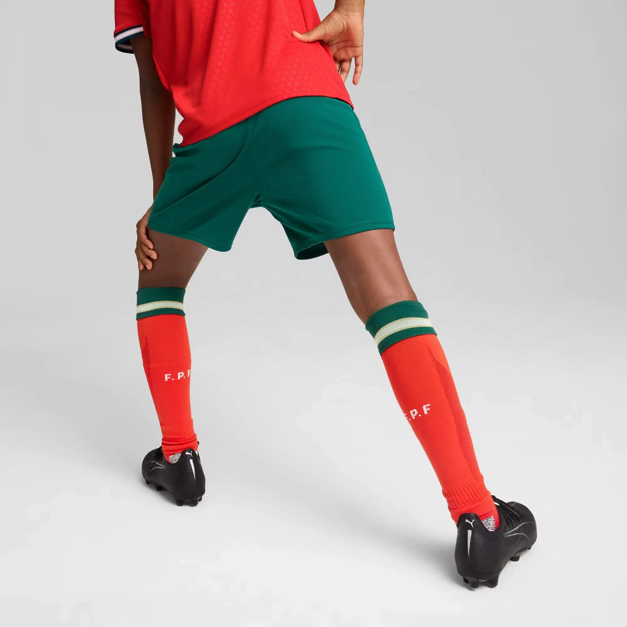 Puma 2025-26 Portugal Youth Stadium Home Shorts - Image 4