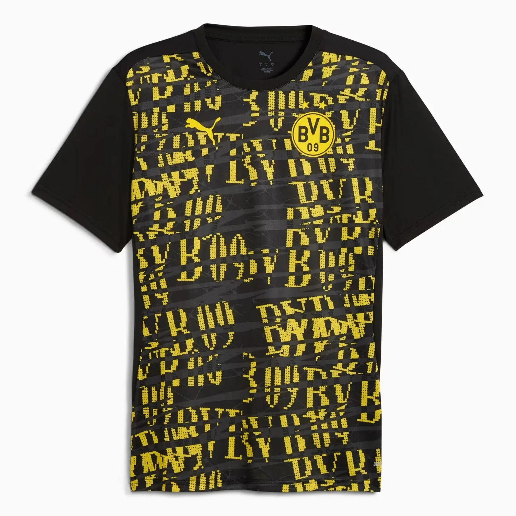 Puma 2025 Borussia Dortmund Men's Prematch SS Jersey