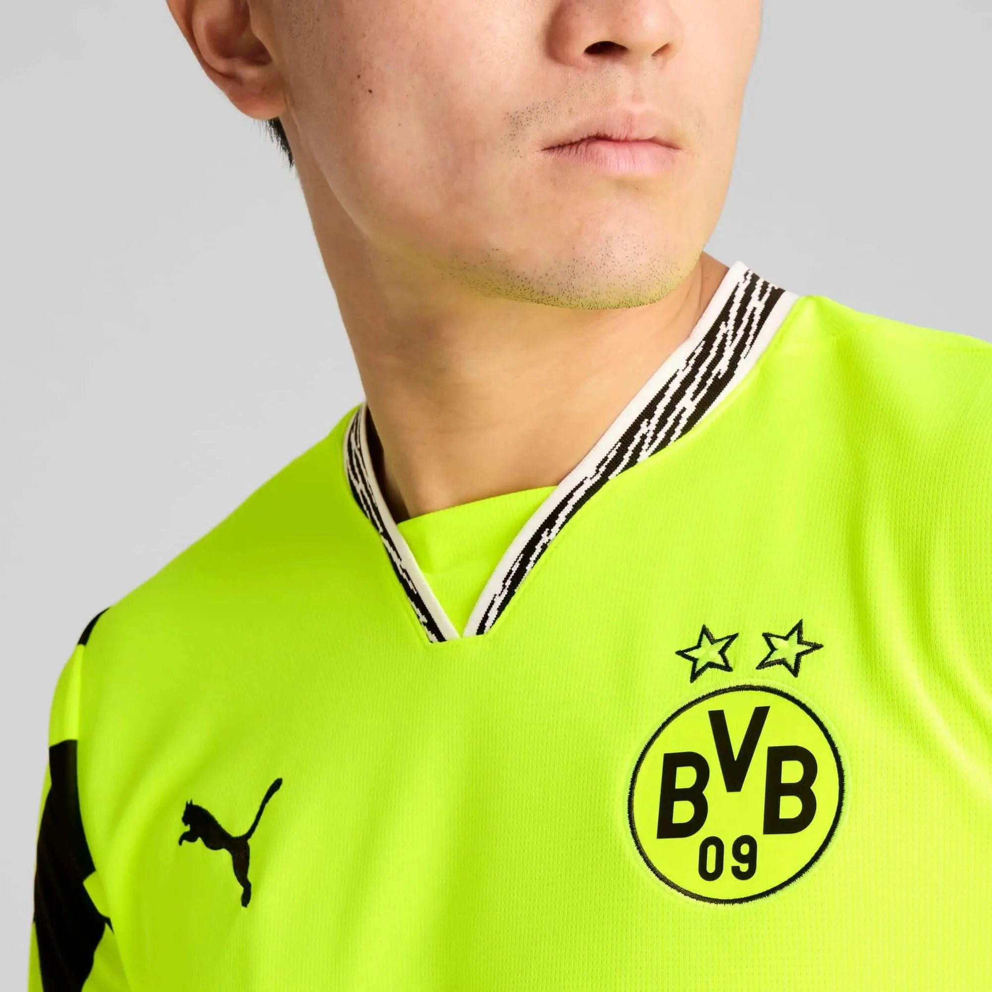Puma 2025 Borussia Dortmund Men's Stadium Anniversary Soccer Jersey - Image 5