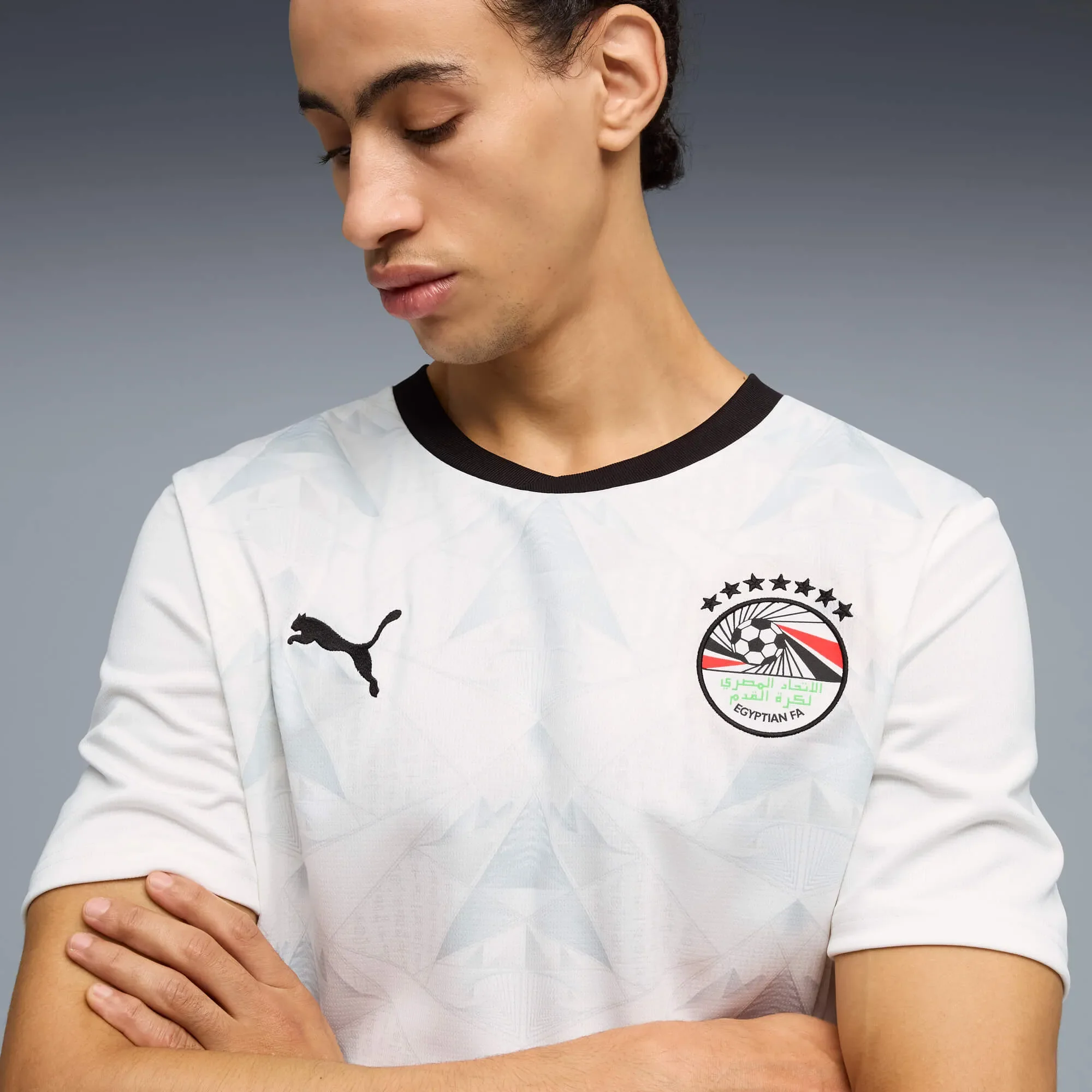 Puma 2026 Egypt Men's Stadium Away Soccer Jersey - Image 5
