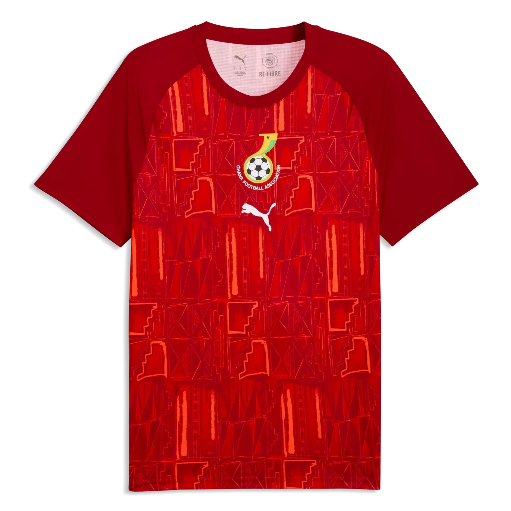 Puma 2026 Ghana Men's Pre-Match Soccer Jersey