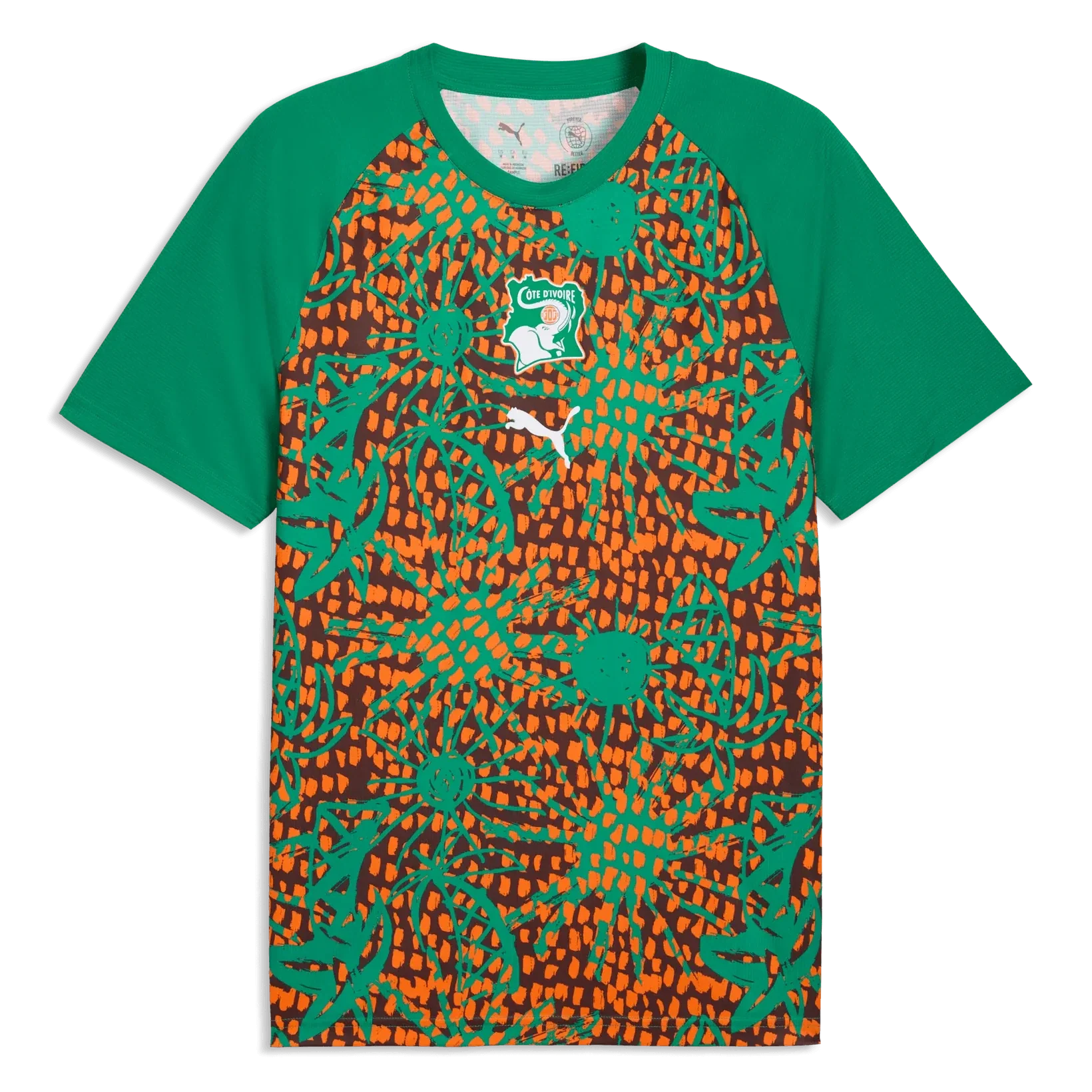 Puma 2026 Ivory Coast Men's Pre-Match Soccer Jersey
