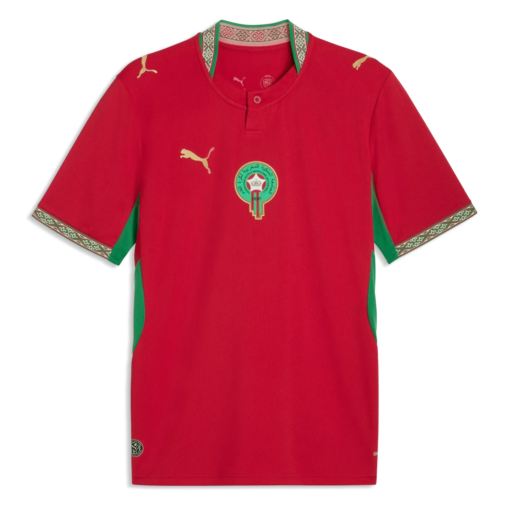 Puma 2026 Morocco Men's Stadium Home Soccer Jersey