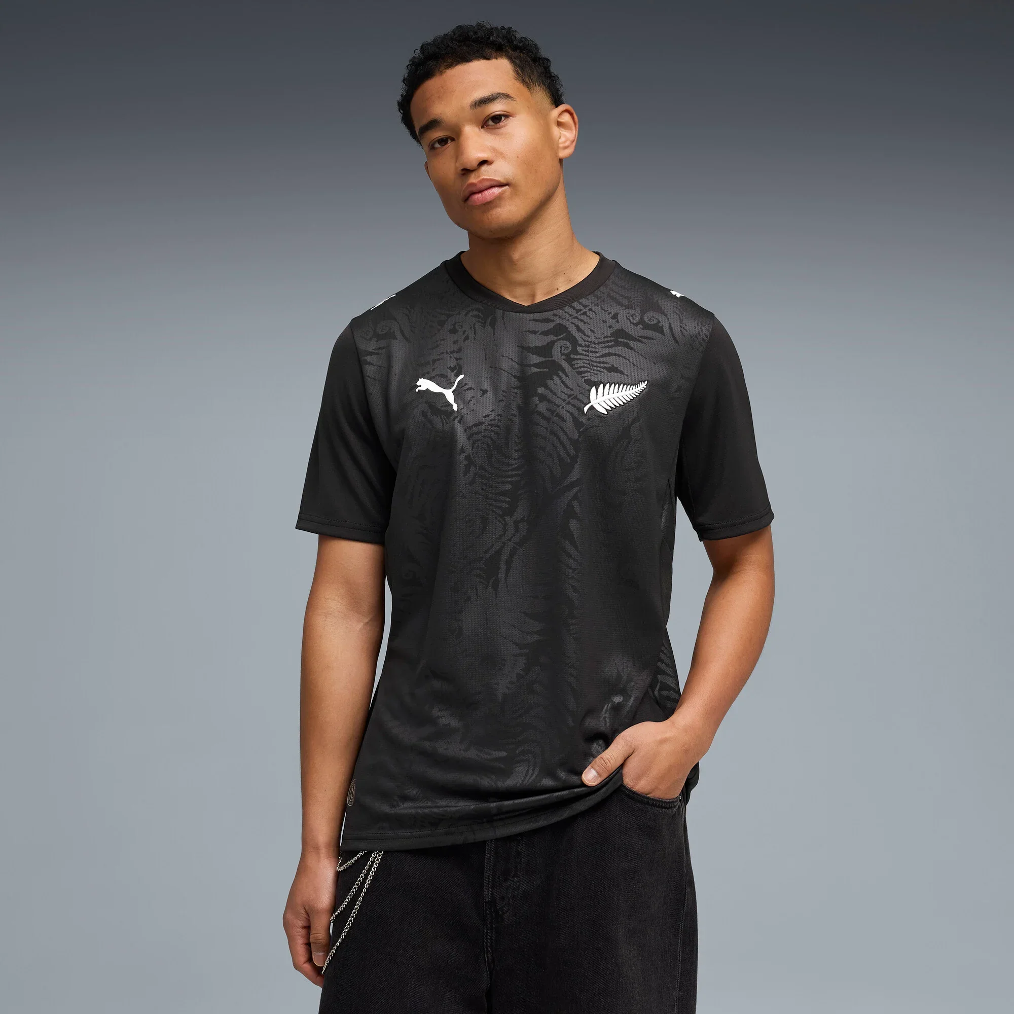 Puma 2026 New Zealand Men's Stadium Home Soccer Jersey - Image 3