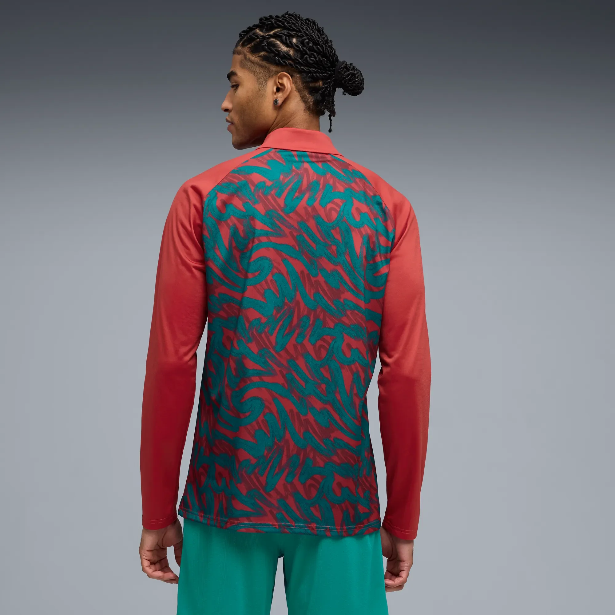 Puma 2026 Portugal Men's 1/4 Zip Pre-Match Top - Image 4