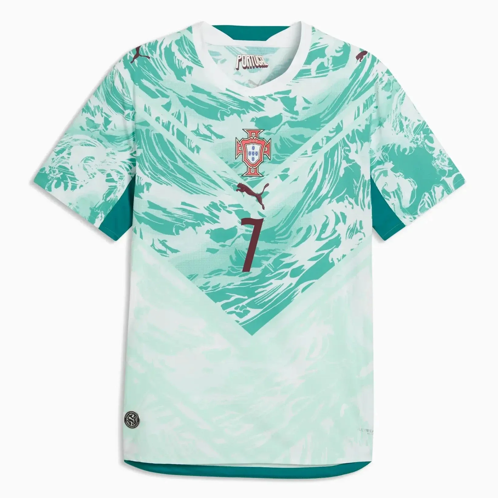 Puma 2026 Portugal Men's Authentic Away Ronaldo #7 Soccer Jersey - Image 2