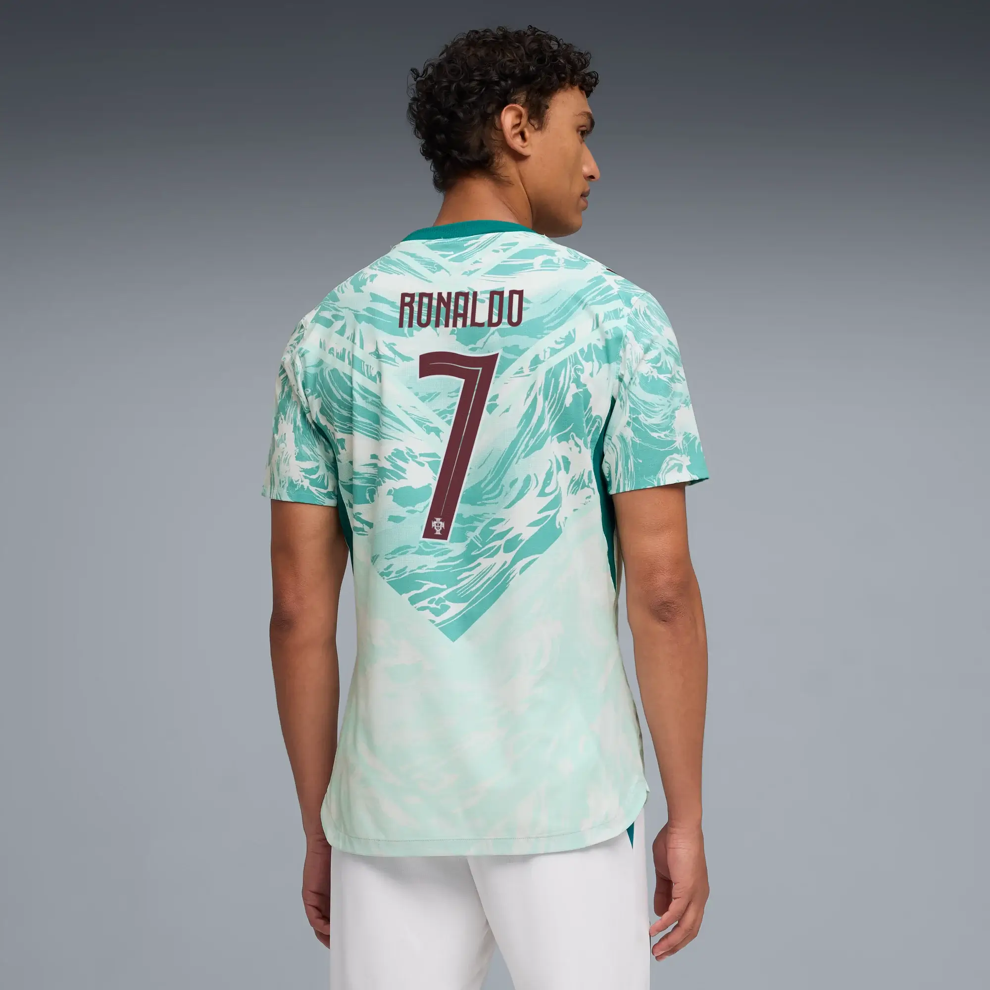 Puma 2026 Portugal Men's Authentic Away Ronaldo #7 Soccer Jersey - Image 3
