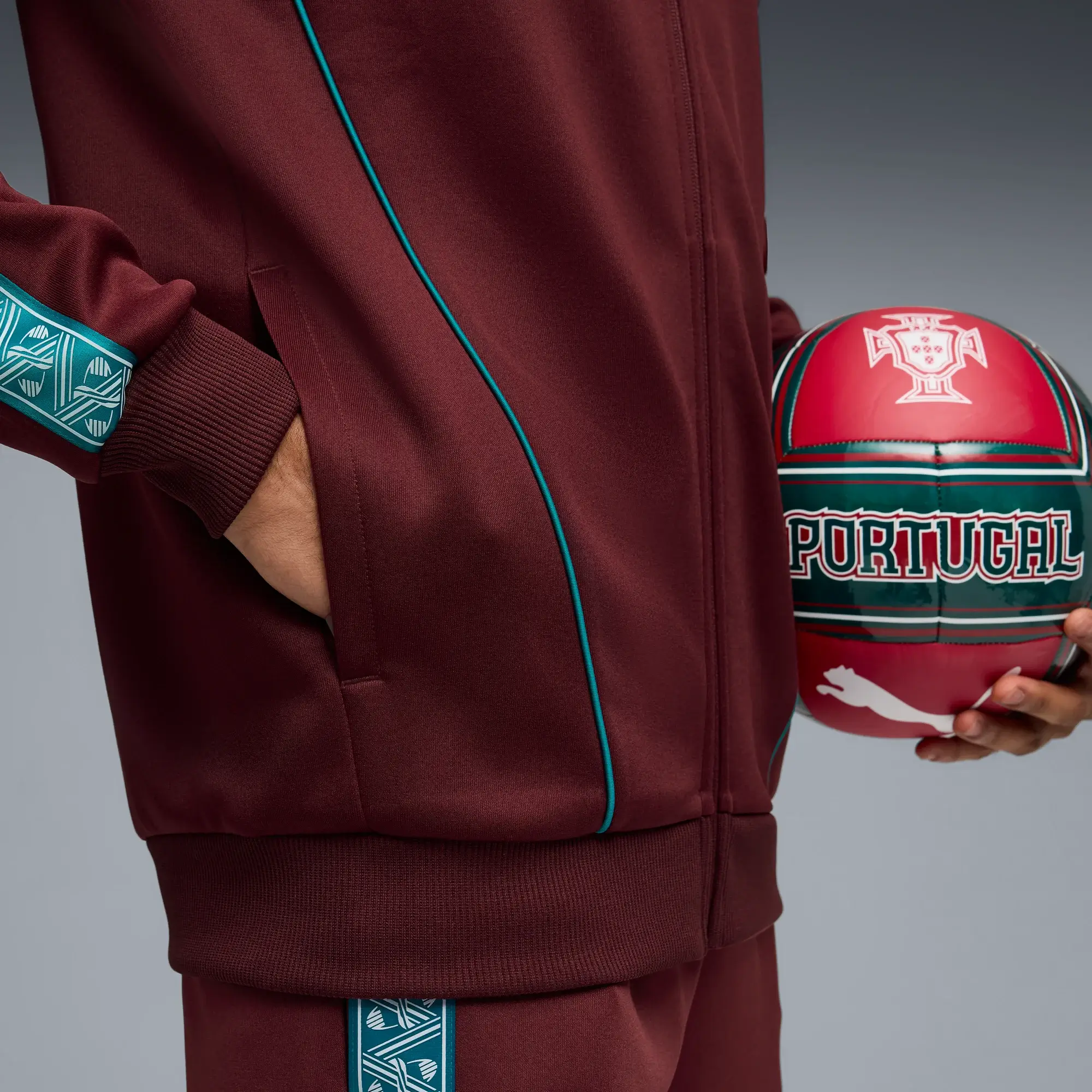 Puma 2026 Portugal Men's KING Anthem Jacket - Image 6
