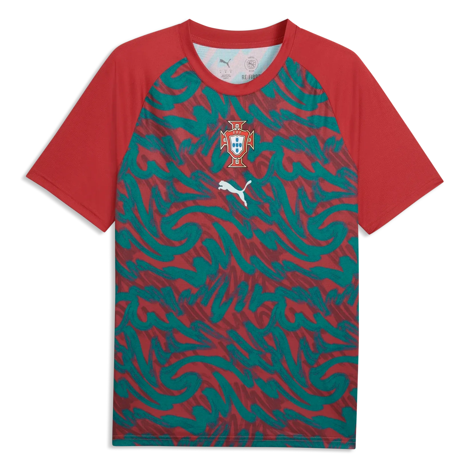 Puma 2026 Portugal Men's Pre-Match Soccer Jersey