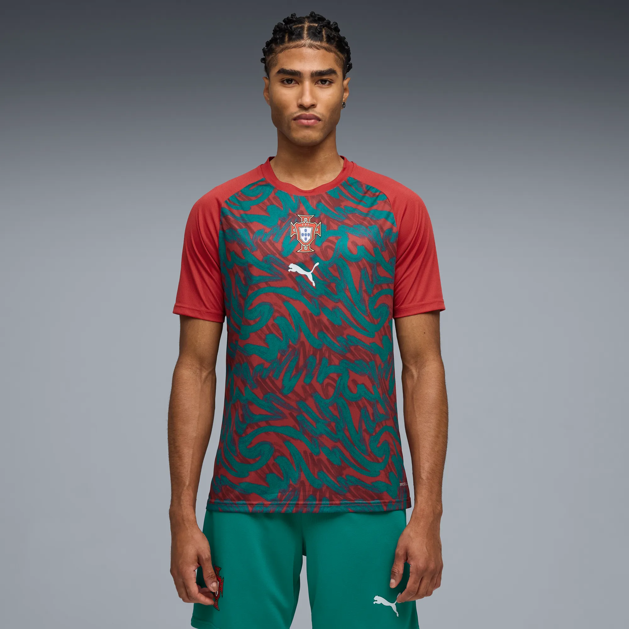 Puma 2026 Portugal Men's Pre-Match Soccer Jersey - Image 3