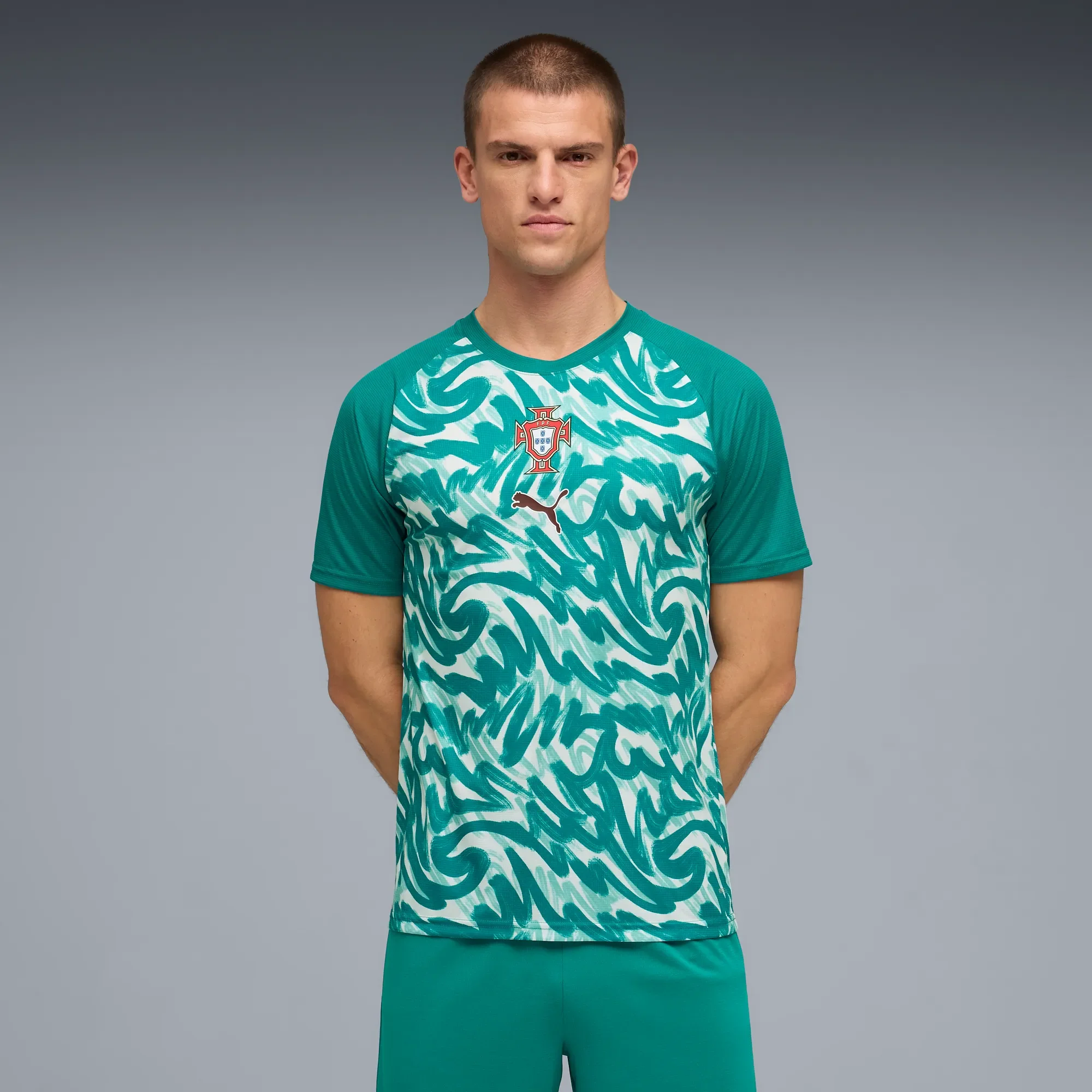 Puma 2026 Portugal Men's Pre-Match Soccer Jersey - Image 3