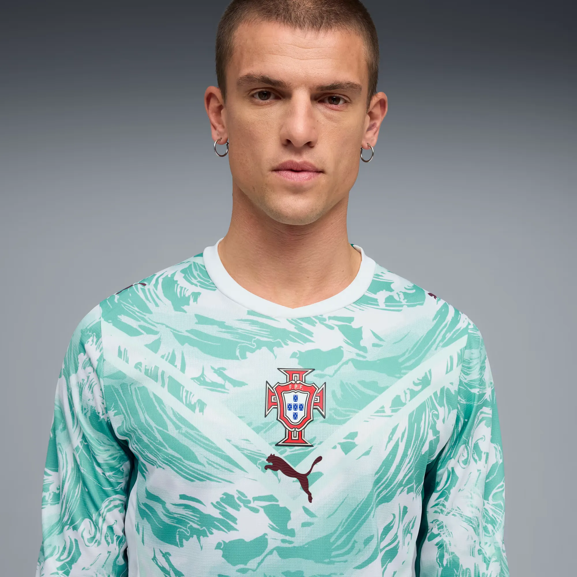 Puma 2026 Portugal Men's Stadium Away Long-Sleeve Soccer Jersey - Image 5