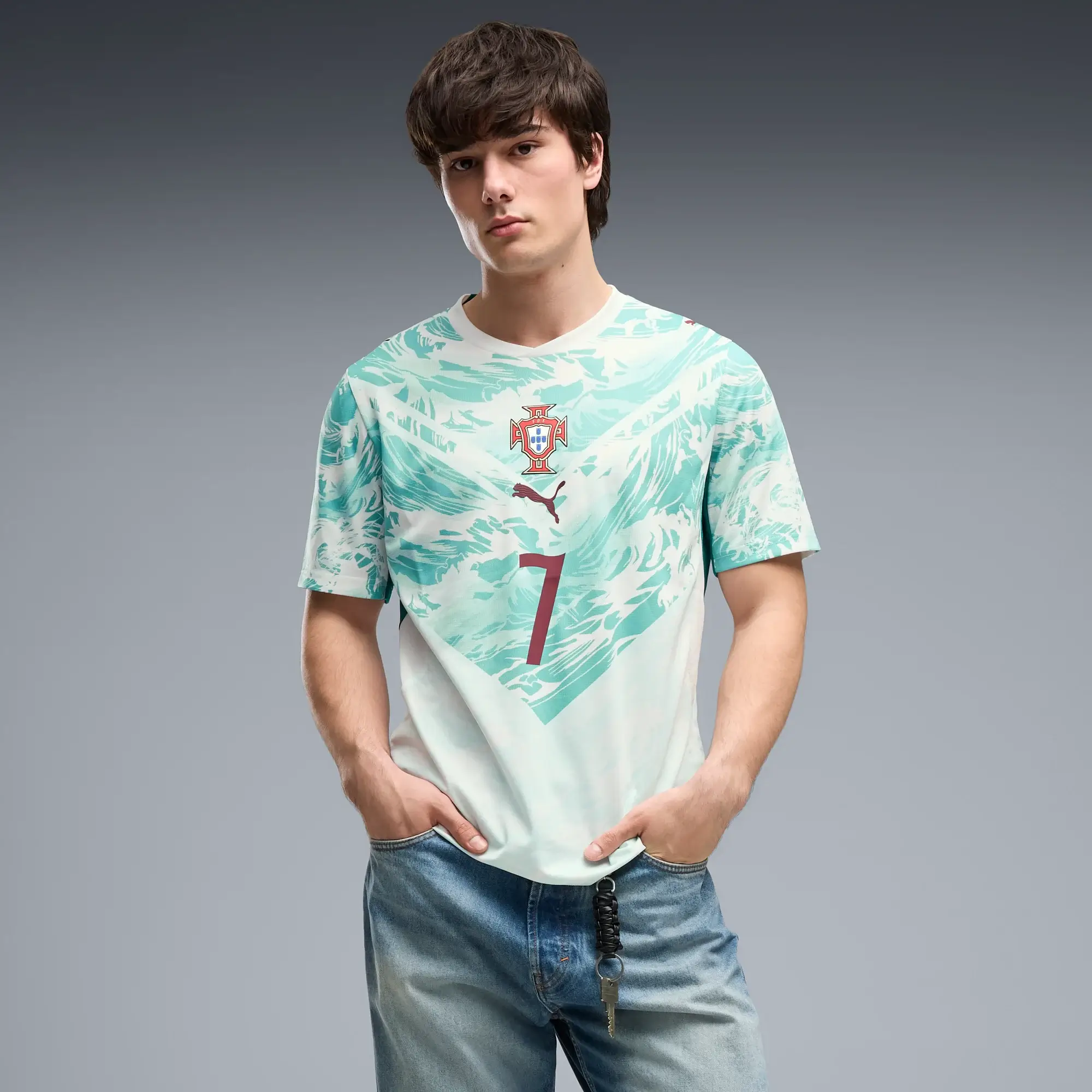 Puma 2026 Portugal Men's Stadium Away Ronaldo #7 Soccer Jersey - Image 4